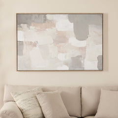 Muted Forms Wall Art 80x120cm