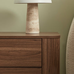Nina Bedside Table Walnut (Set of 2)