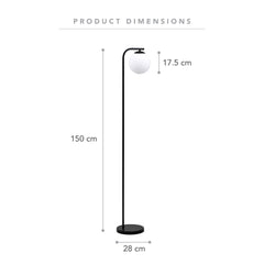 Lexington Floor Lamp Black