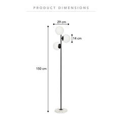 Mateo Floor Lamp Black