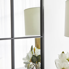 Sophia 70cm Rectangle Mirror Black
