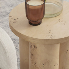 Mack Side Table Burl