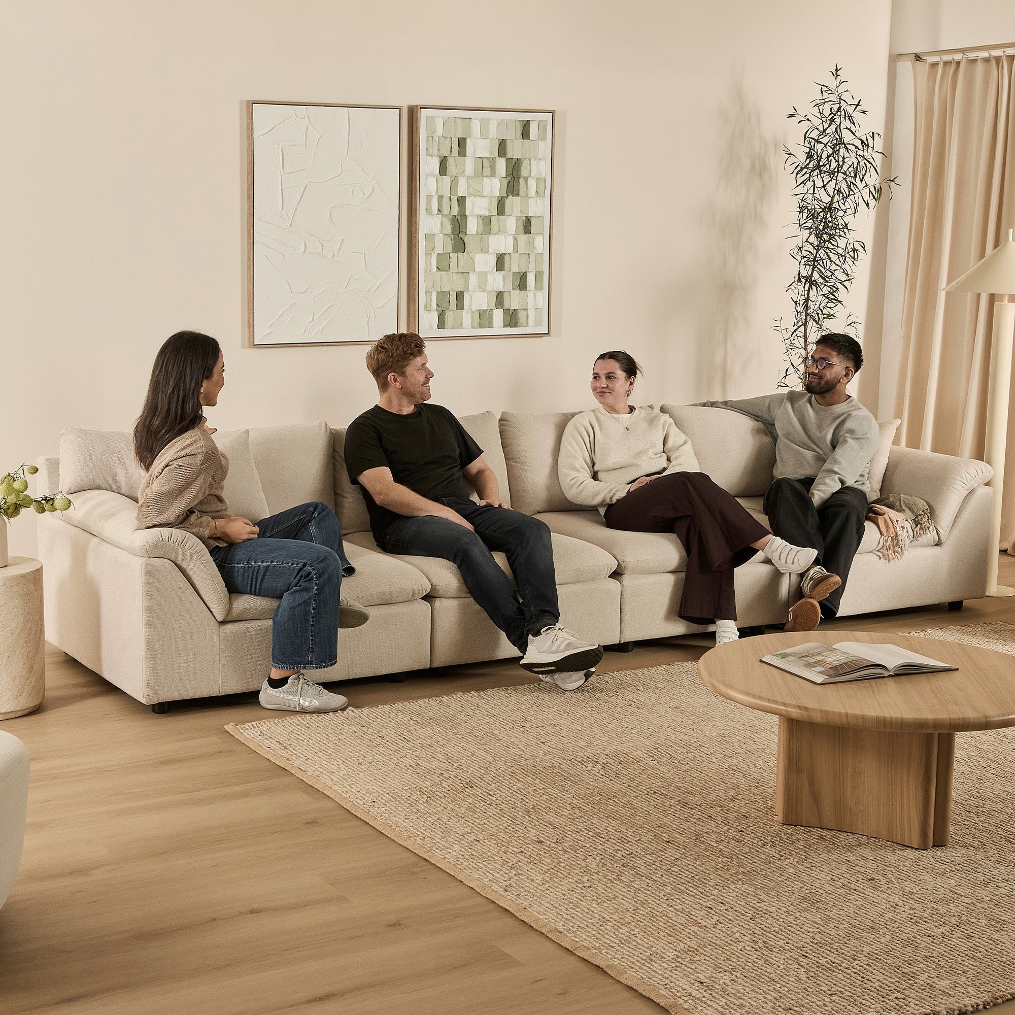 Emery 4 Seater Modular Sofa