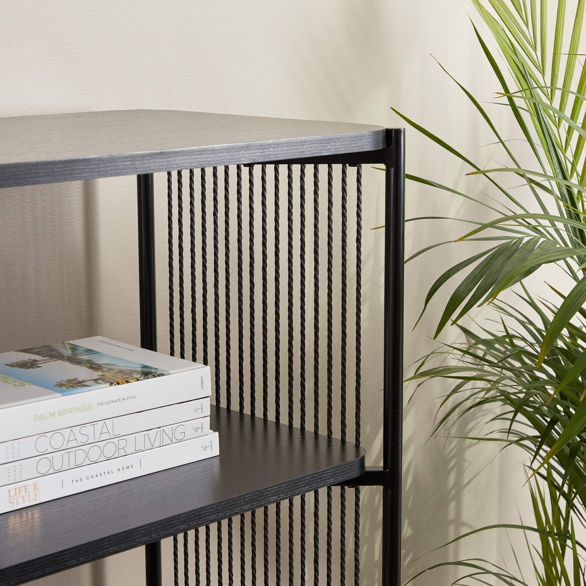 Marina Bookshelf Black
