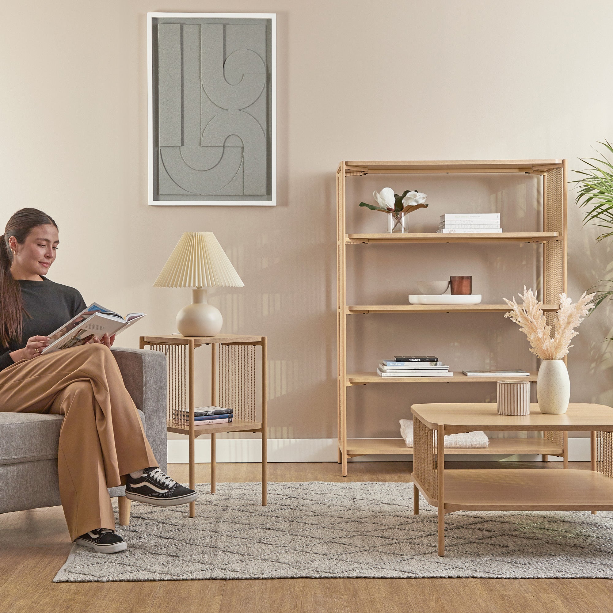 Marina Bookshelf Natural