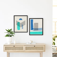 Set of 2 40x50cm Poster Photo Frames