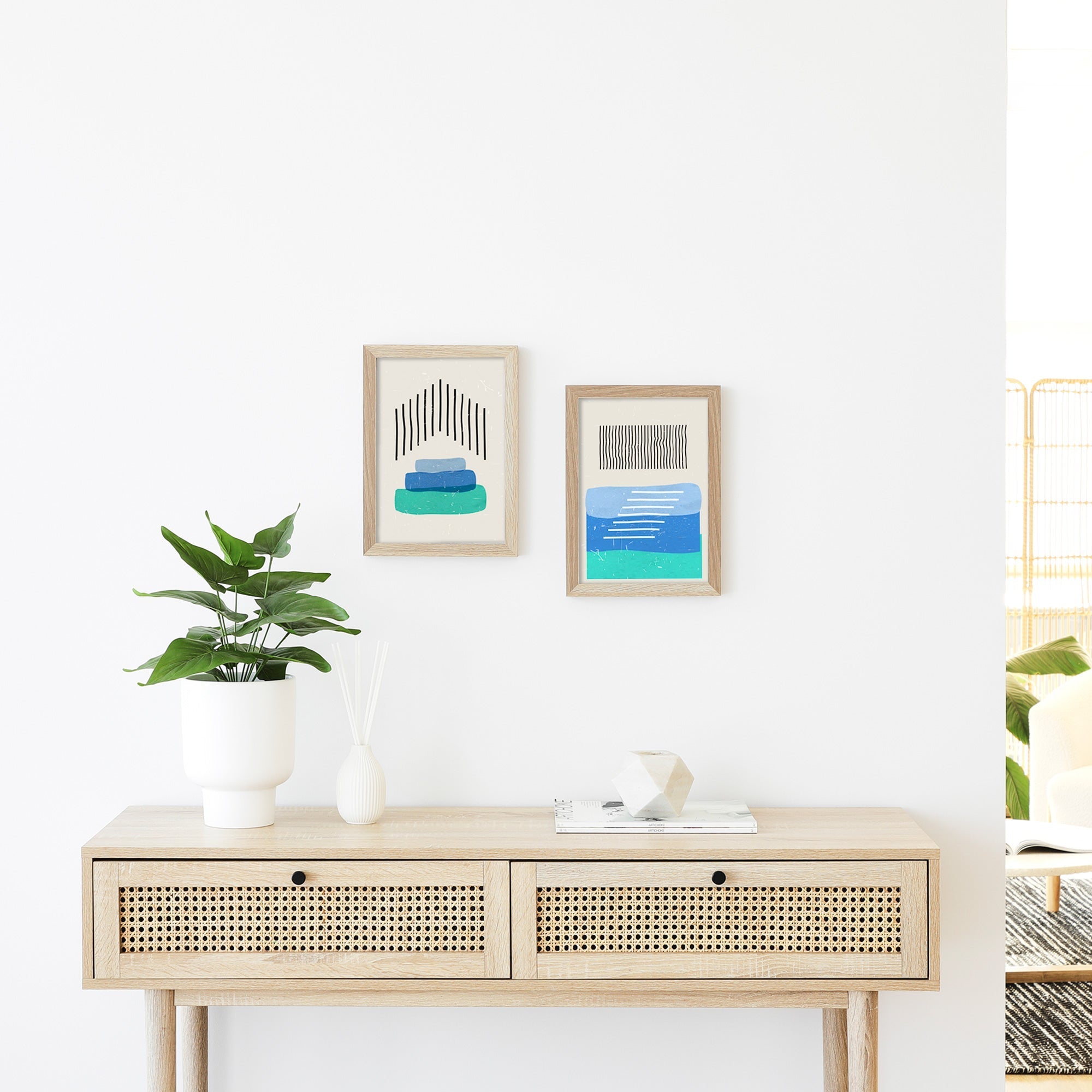 Set of 2 A4 Poster Photo Frames