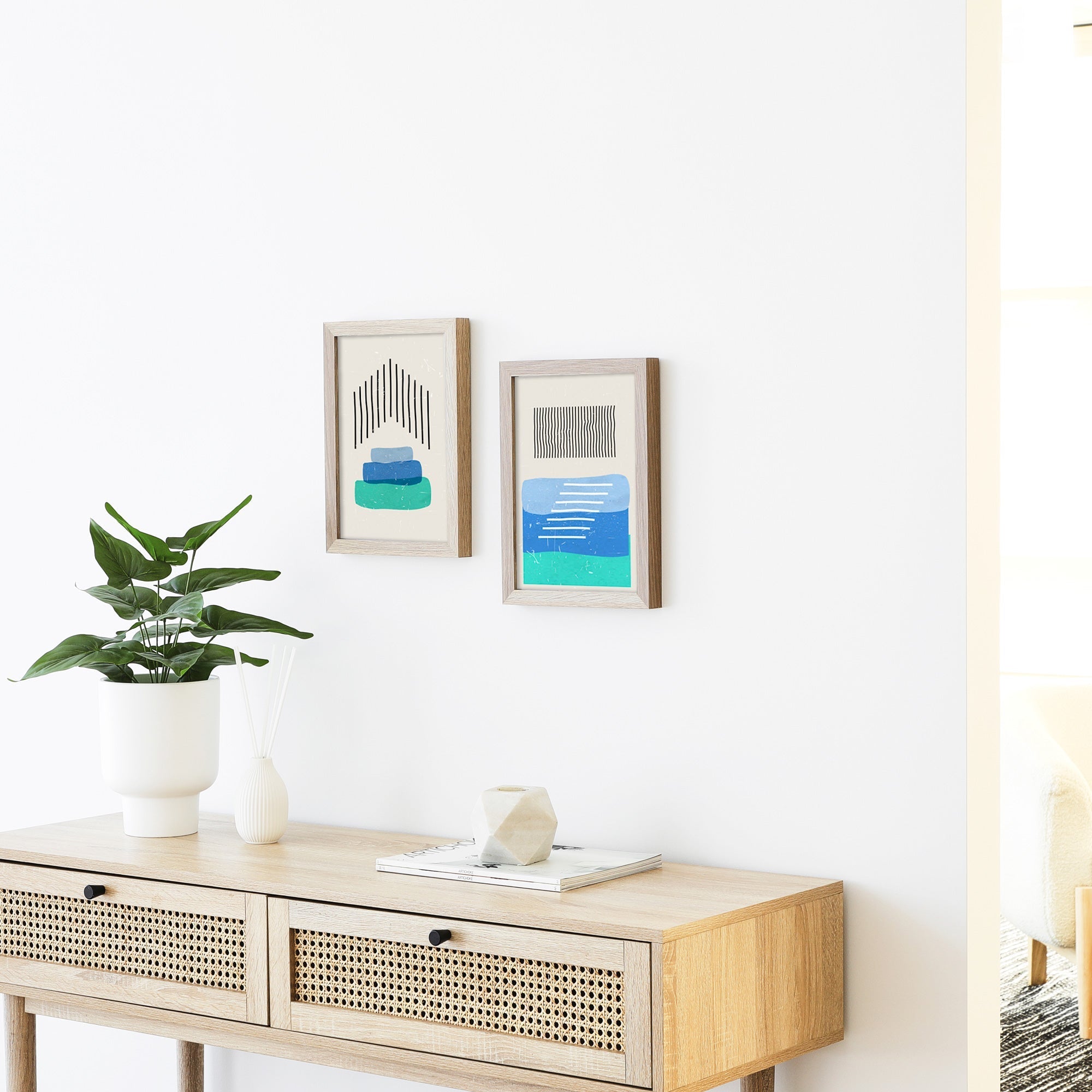 Set of 2 A4 Poster Photo Frames