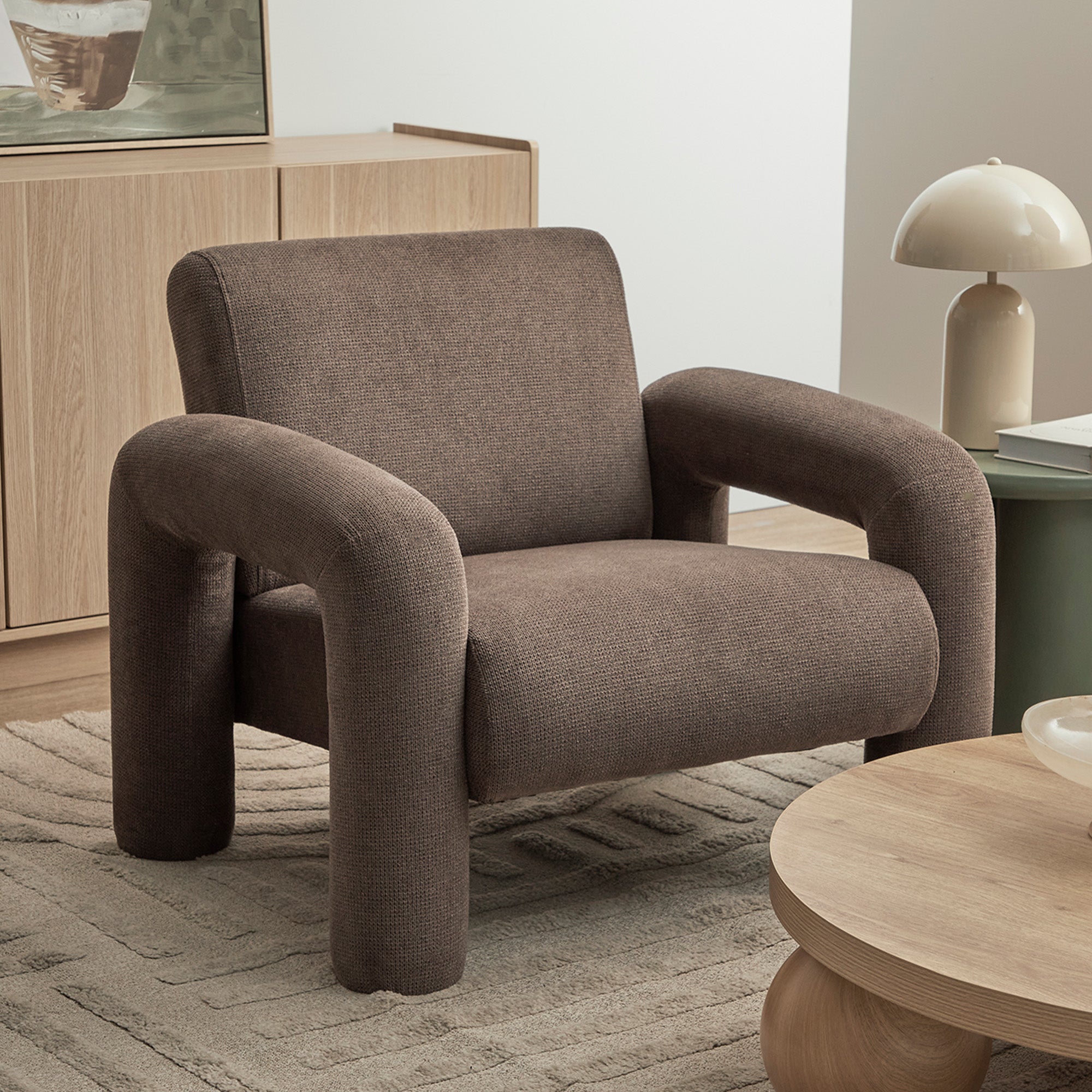 Matilda Armchair Chocolate (Set of 2)