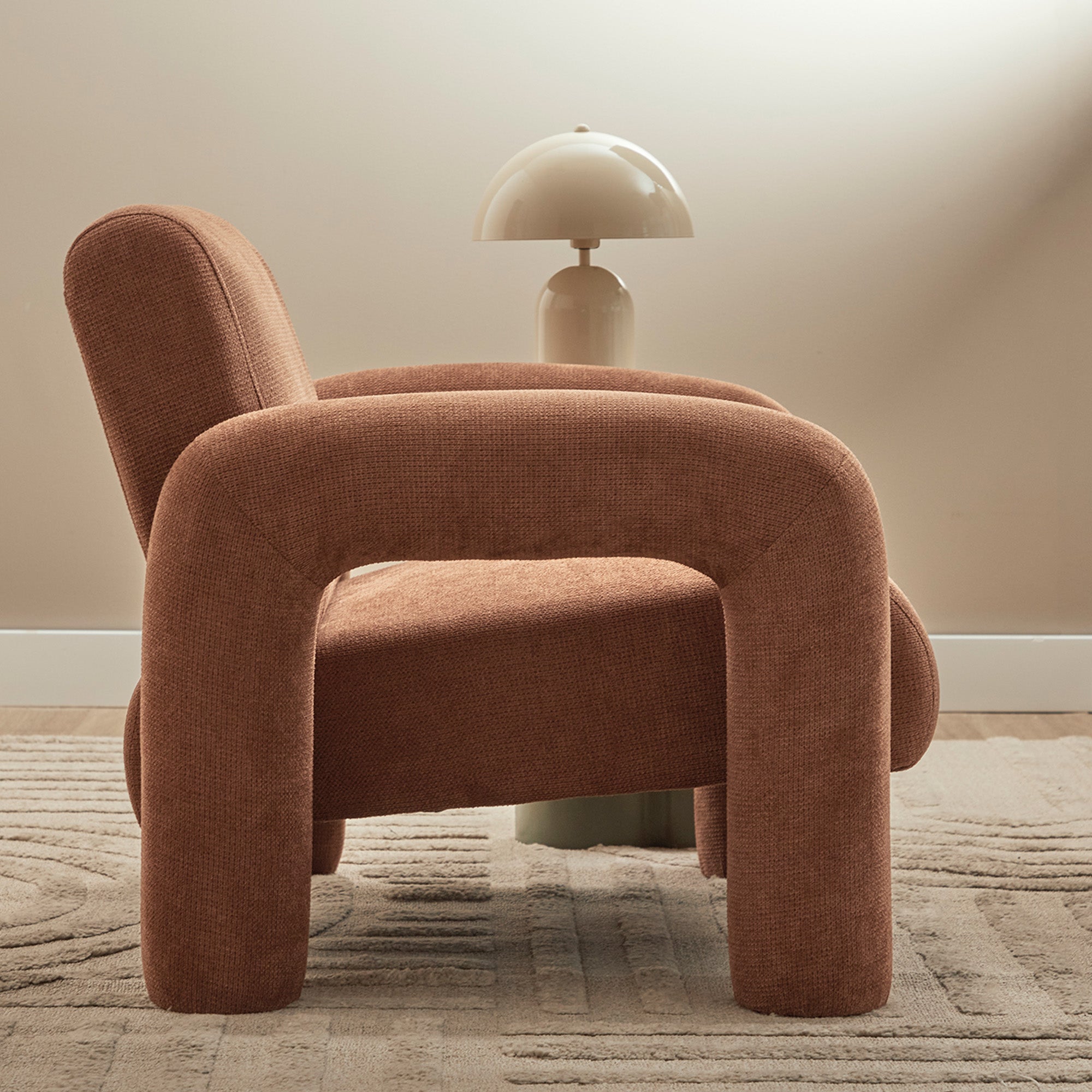 Matilda Armchair Rust (Set of 2)