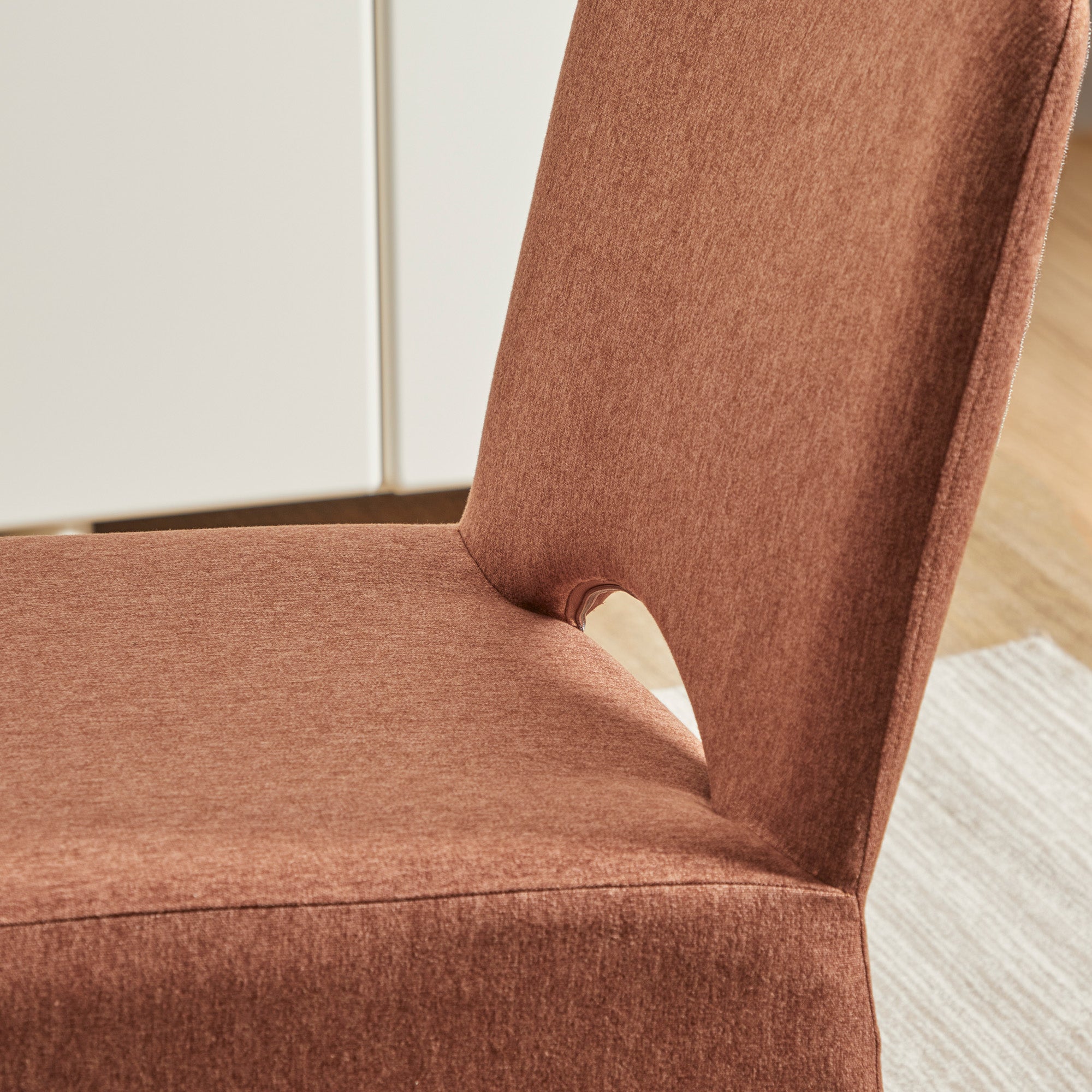 Set of 2 Madrid Dining Chairs Cinnamon