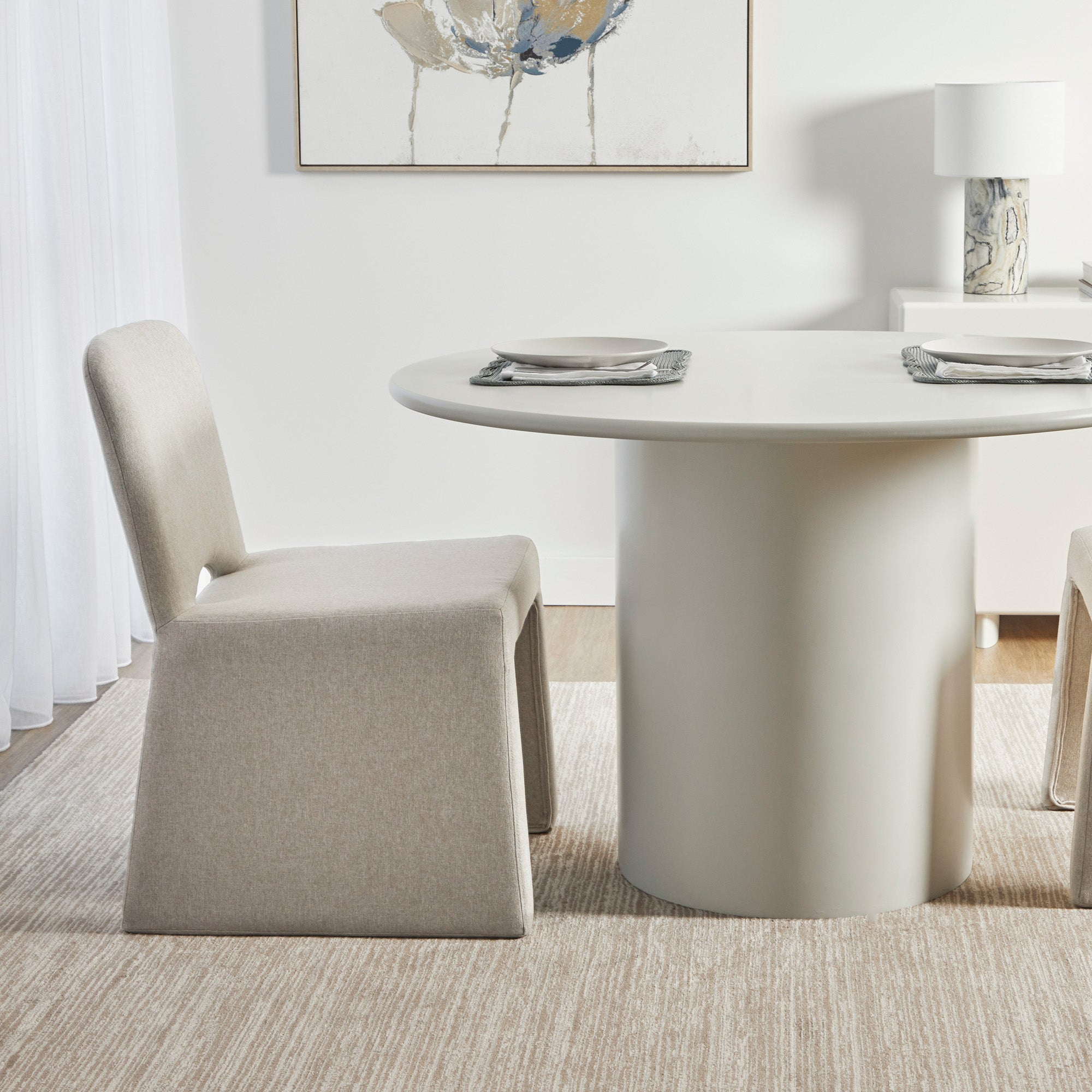 Set of 2 Madrid Dining Chairs Natural