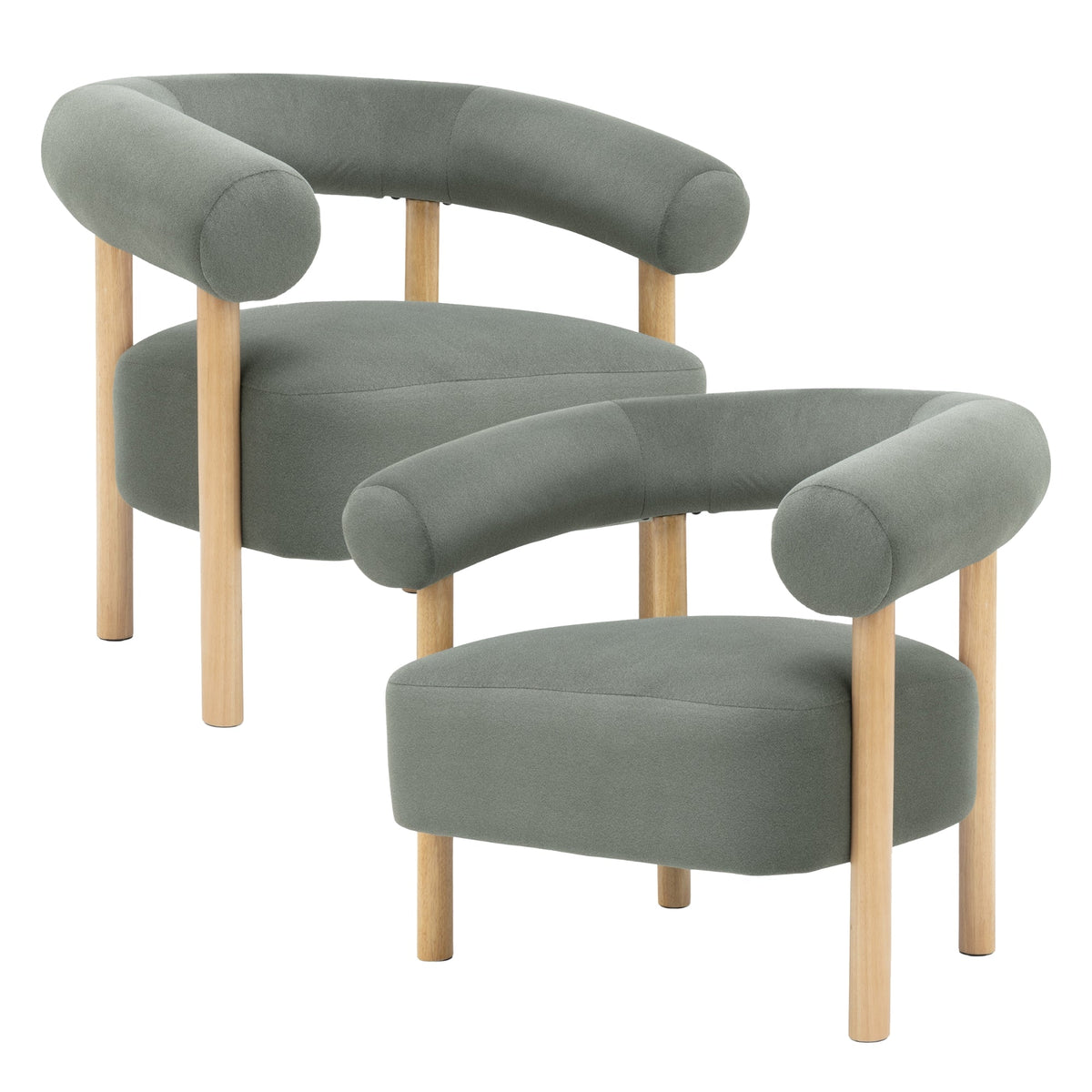 Nadia Armchair Ink (Set of 2)