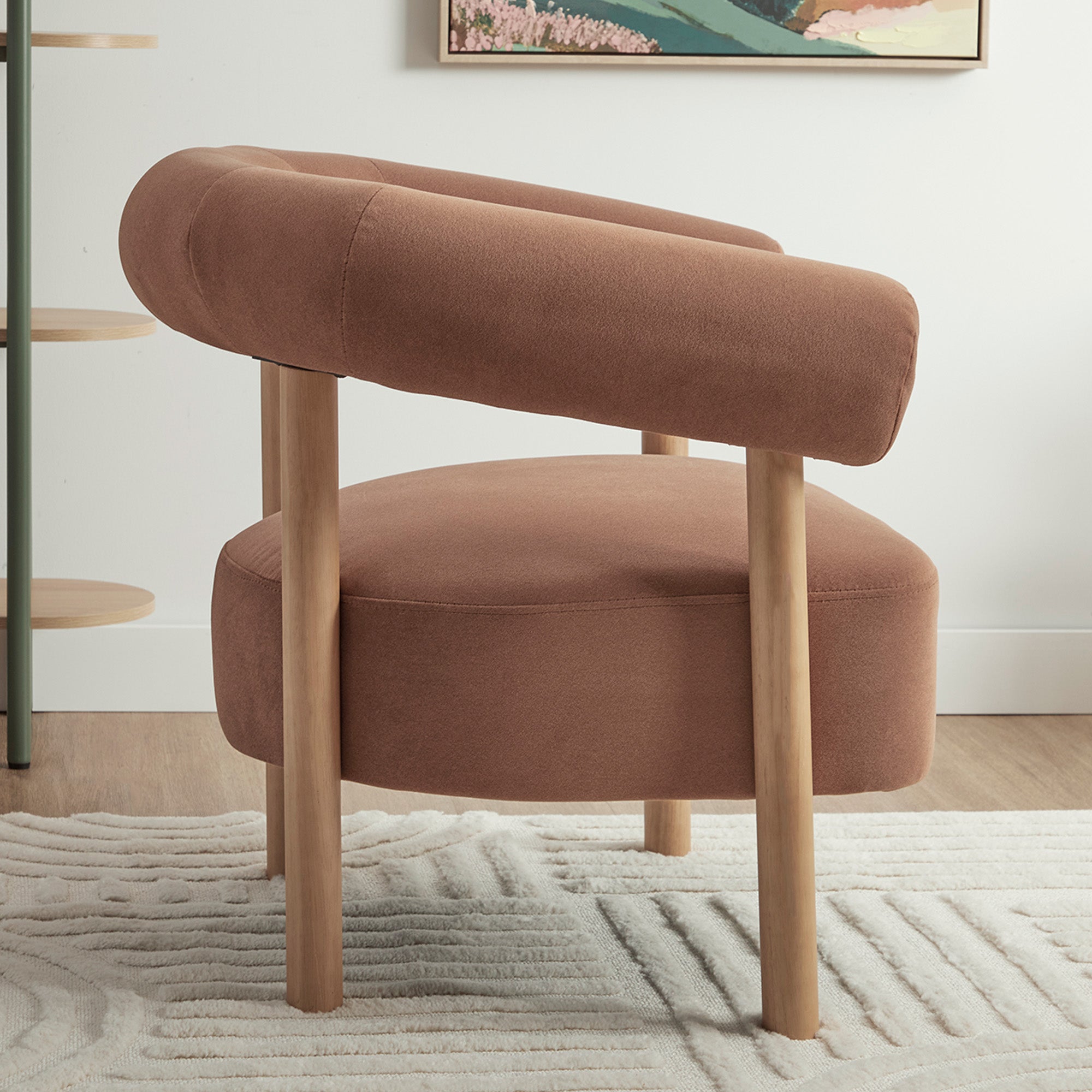Nadia Armchair Rust
