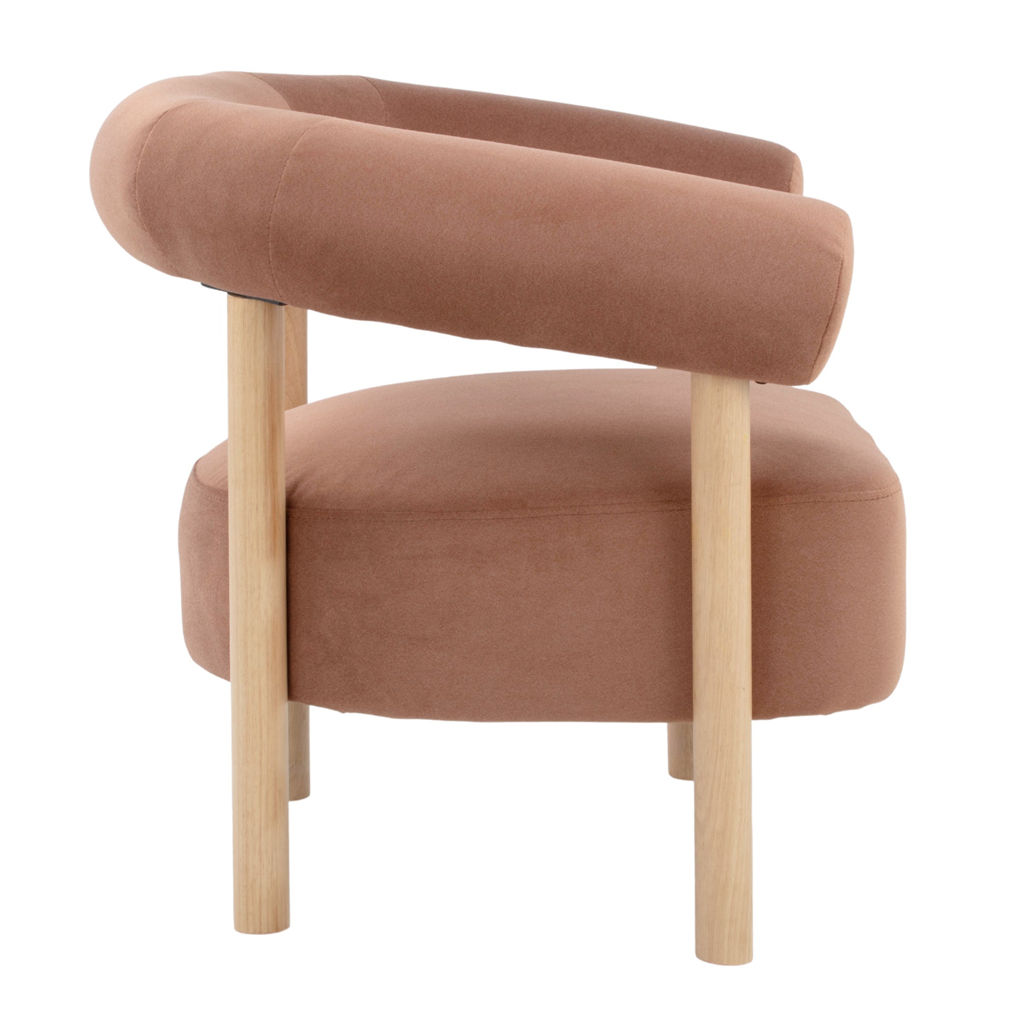 Nadia Armchair Rust (Set of 2)