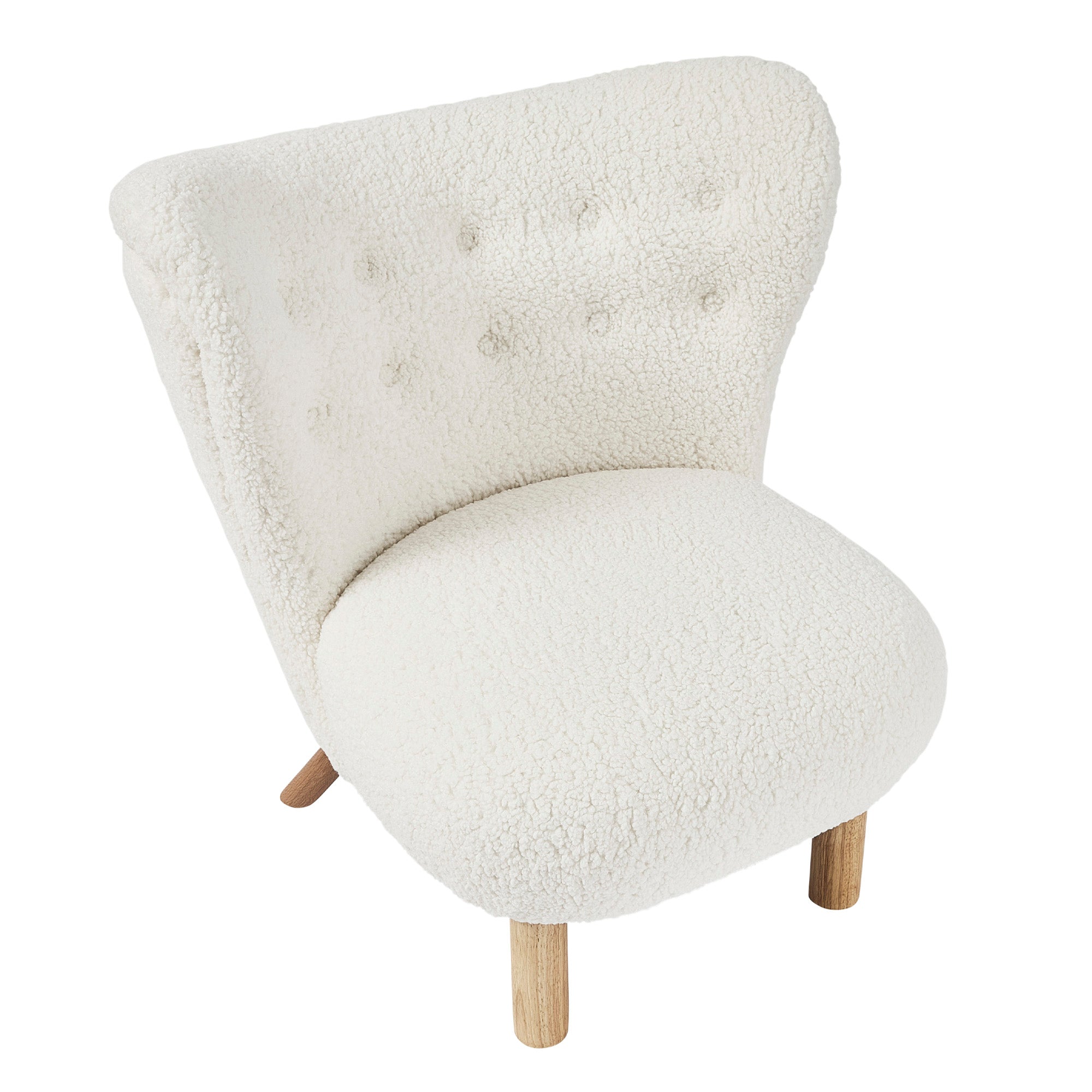 Teddy Accent Chair Cream (Set of 2)