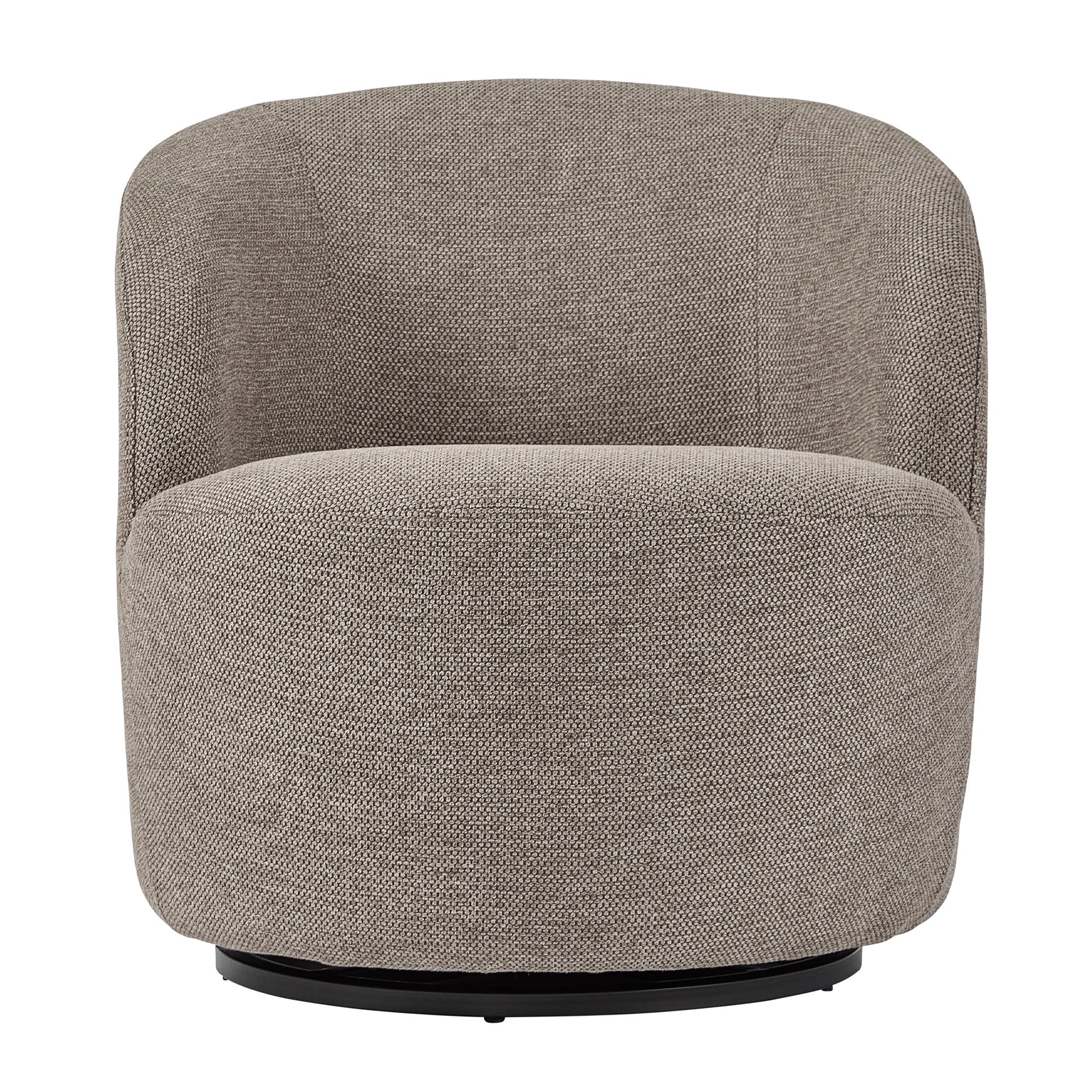 Sadie Swivel Armchair Mushroom (Set of 2)