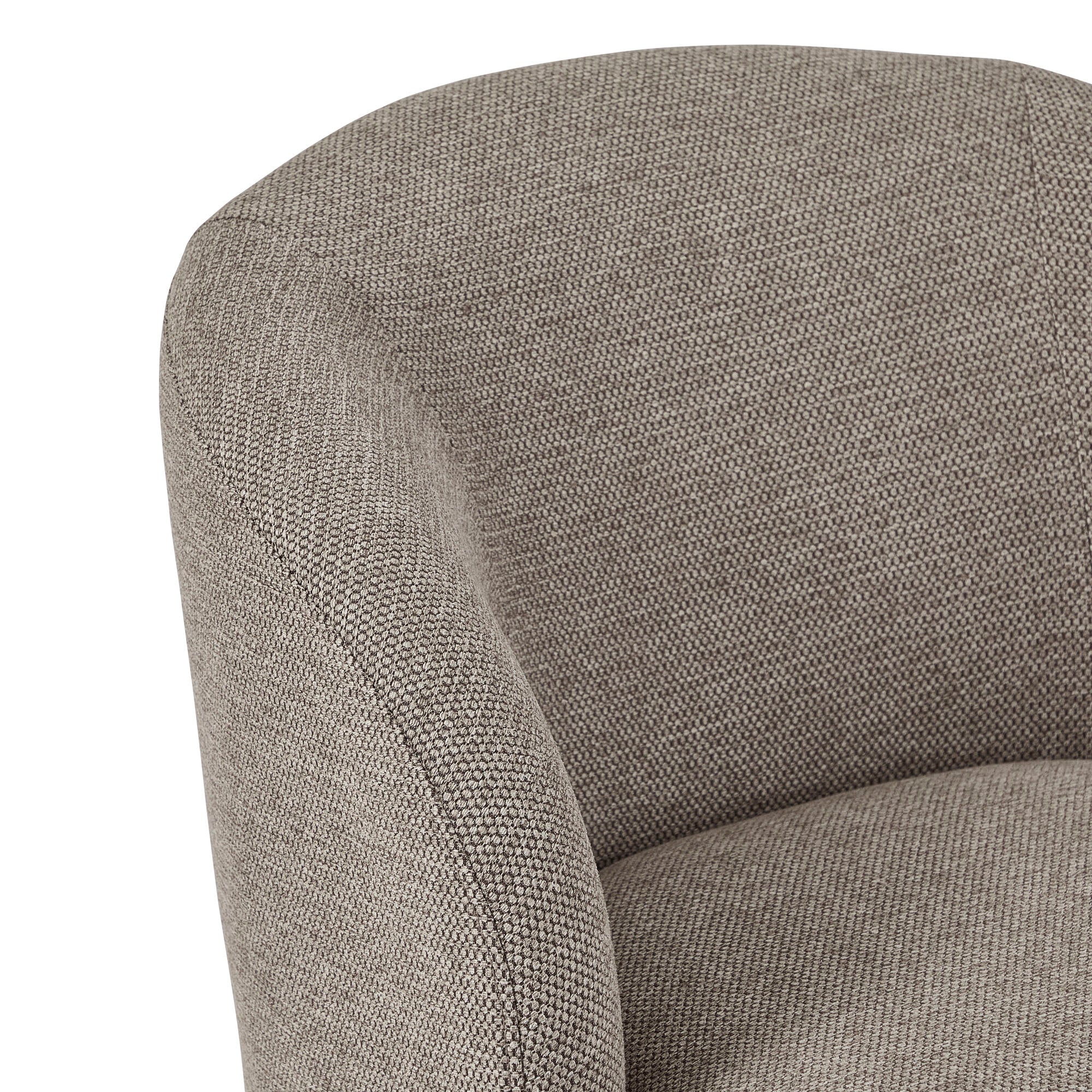 Sadie Swivel Armchair Mushroom