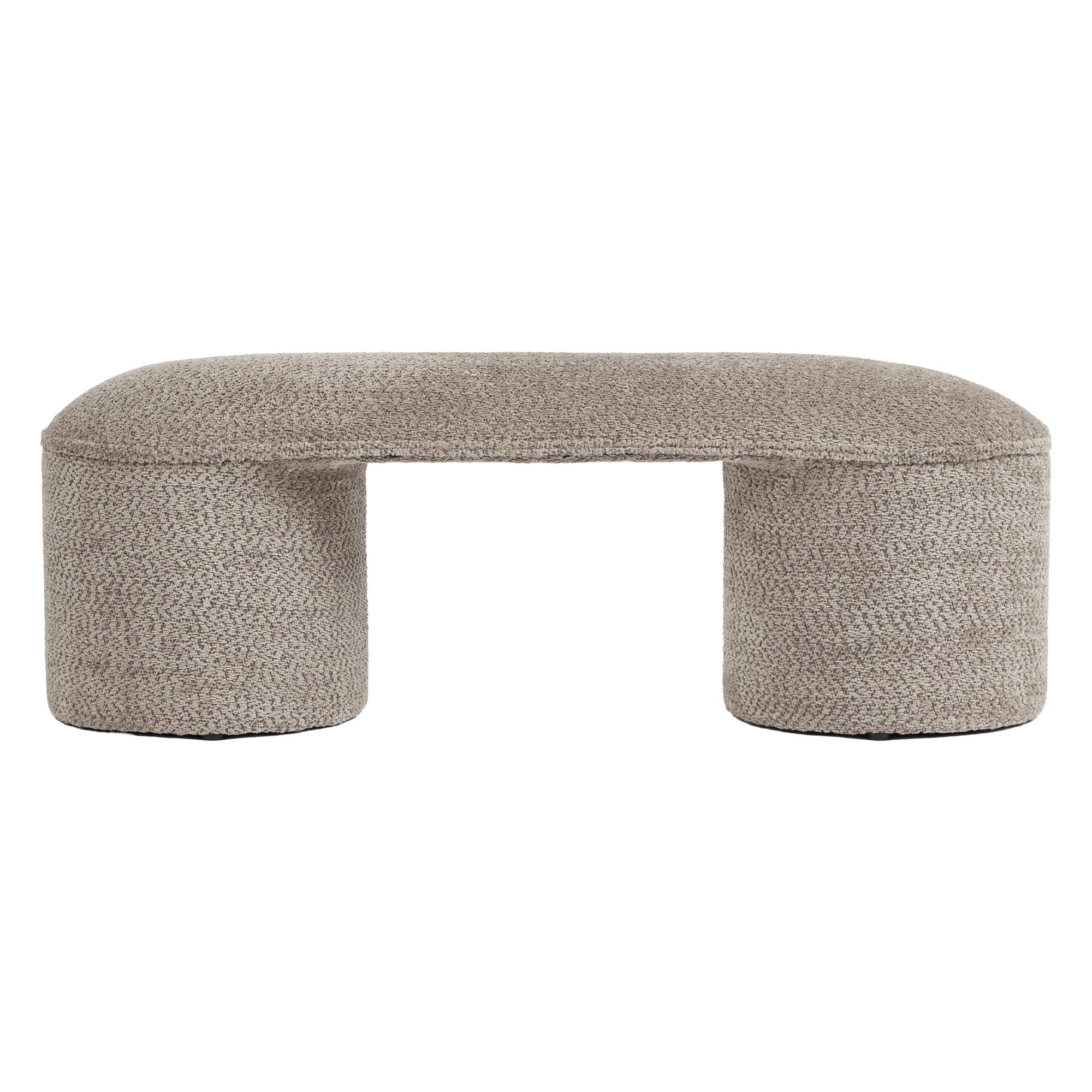 Sarah Ottoman Bench Chocolate