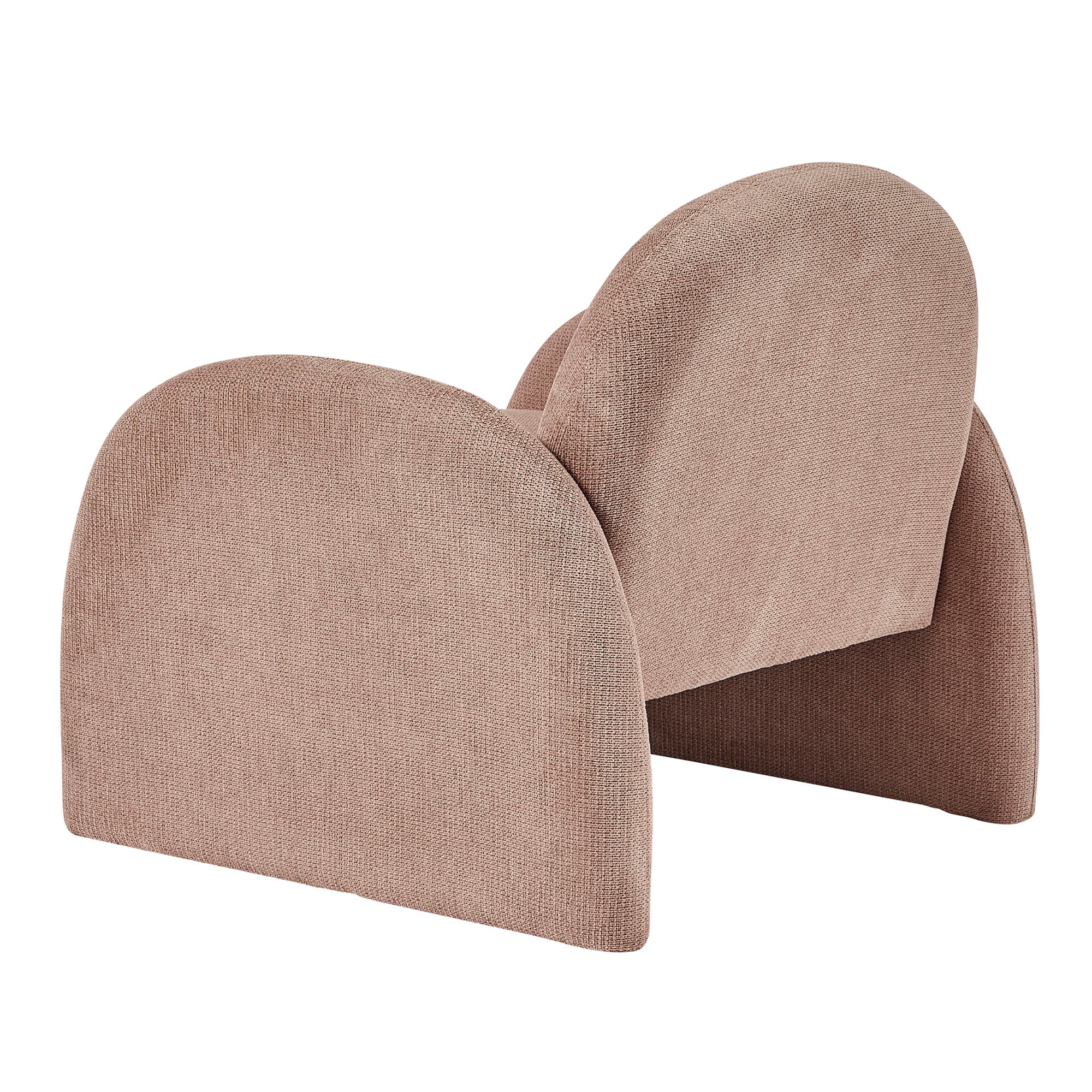 Selene Arched Armchair Rose Tan (Set of 2)