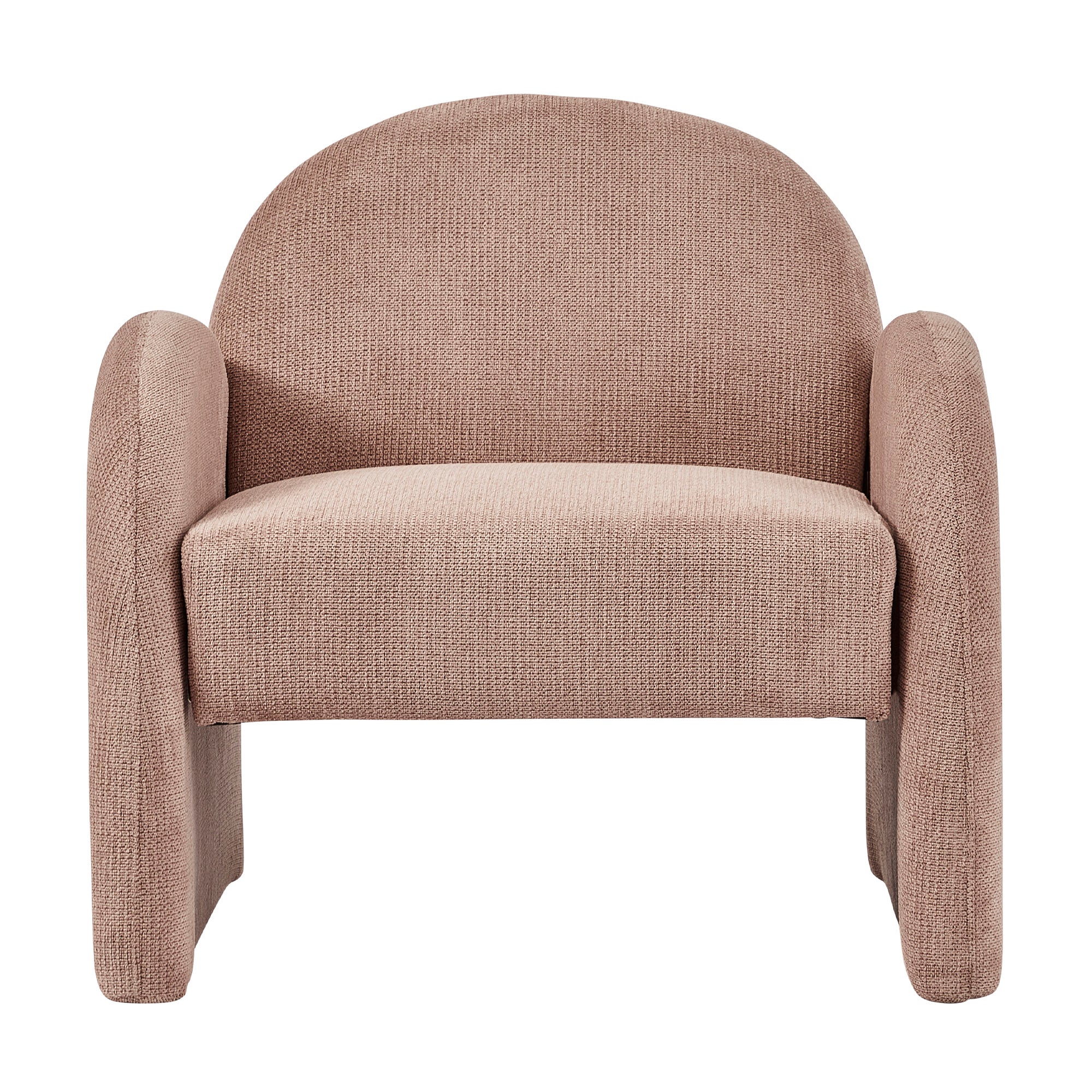 Selene Arched Armchair Rose Tan