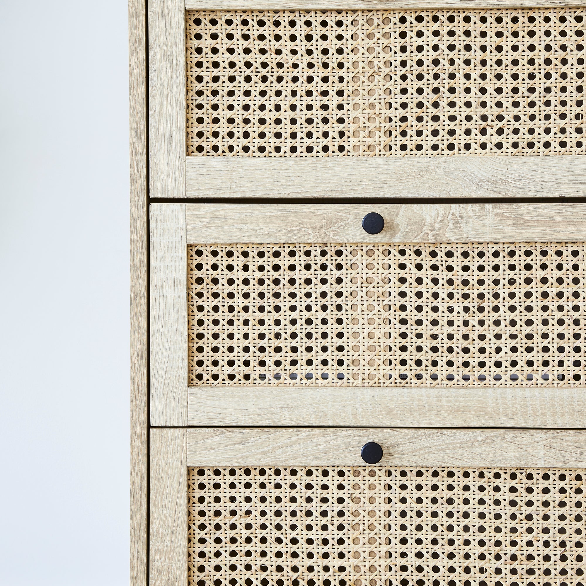 Oahu Rattan Chest of 3 Drawers Natural