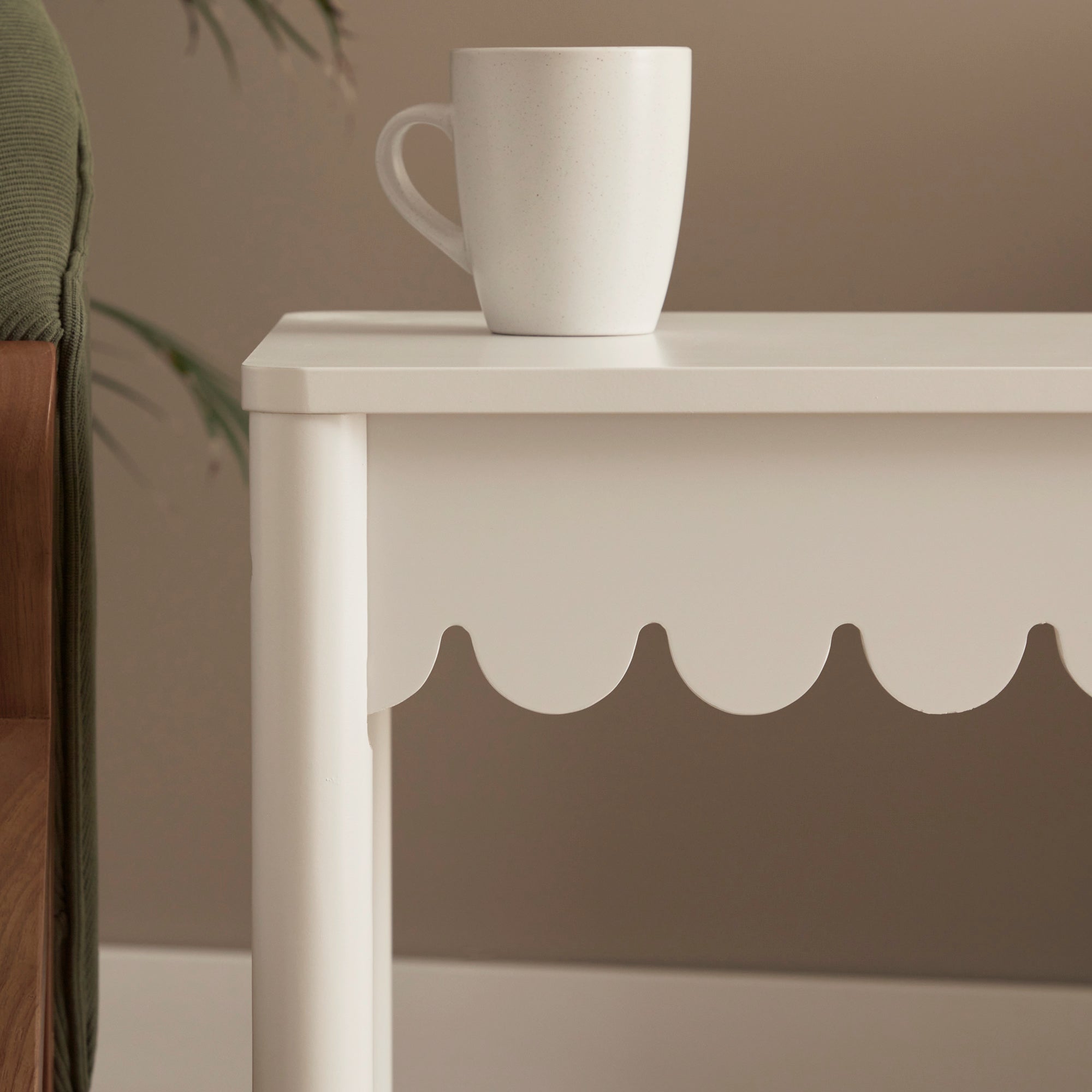 Sally Side Table White