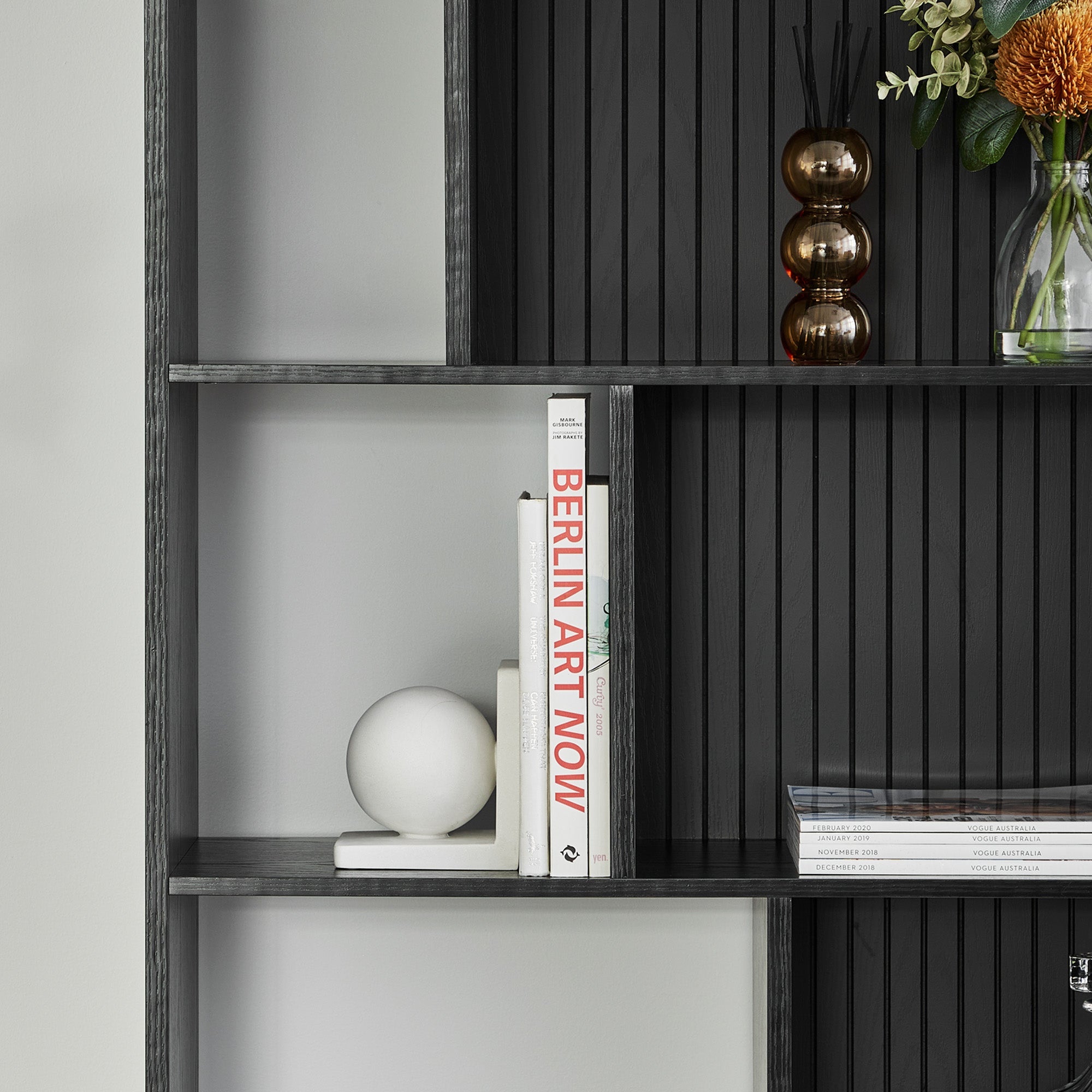 Apia Bookshelf Black