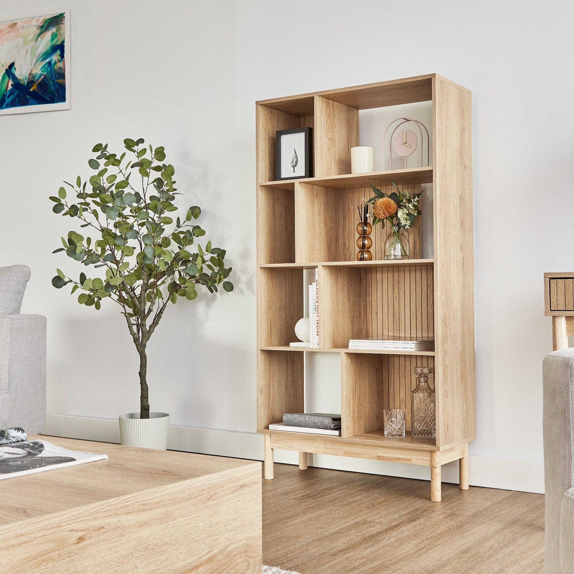 Apia Bookshelf Natural