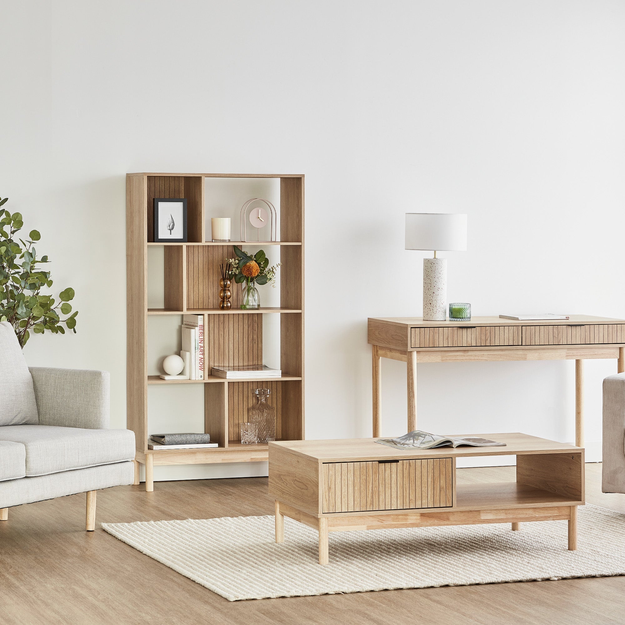 Apia Bookshelf Natural