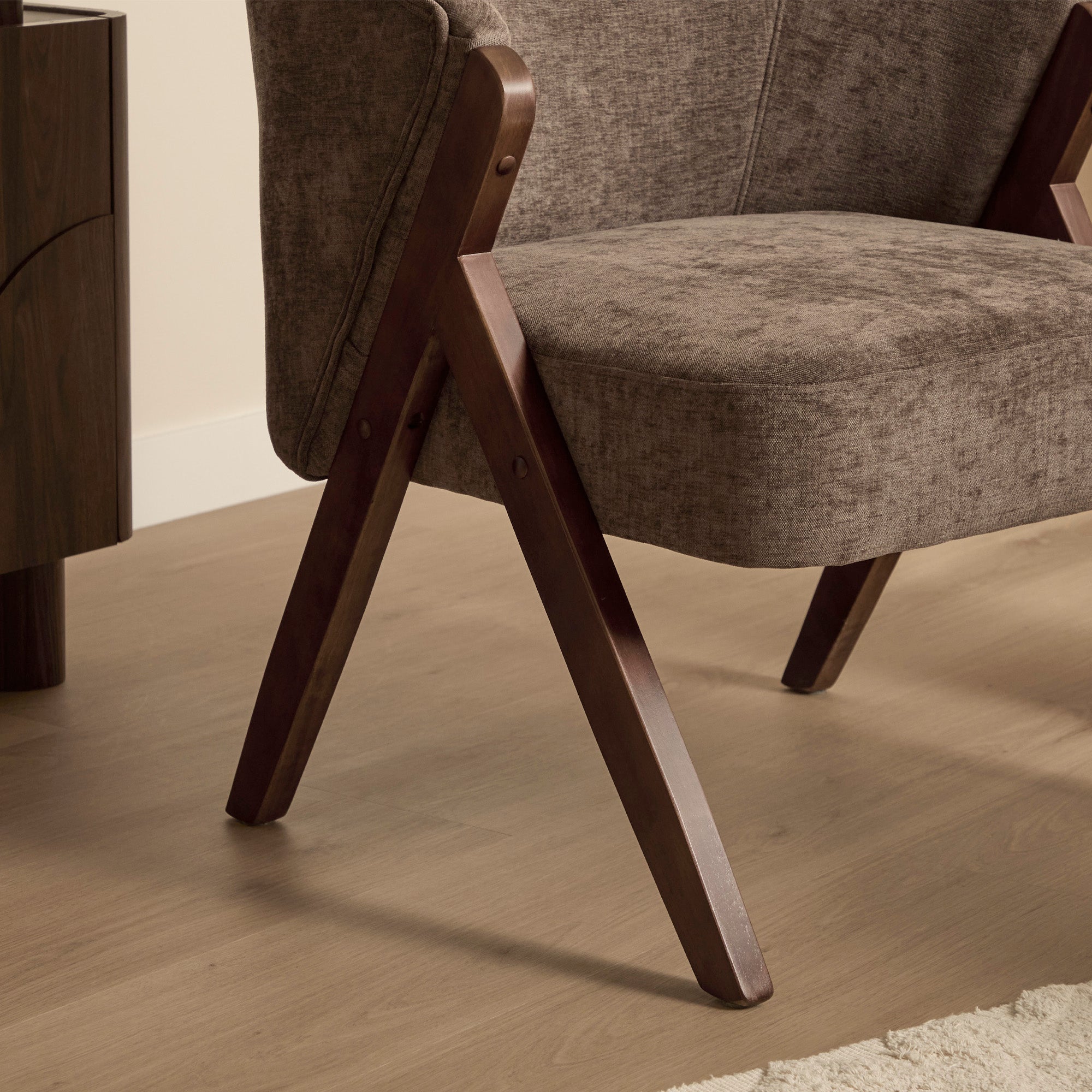 Remy Accent Chair Chocolate