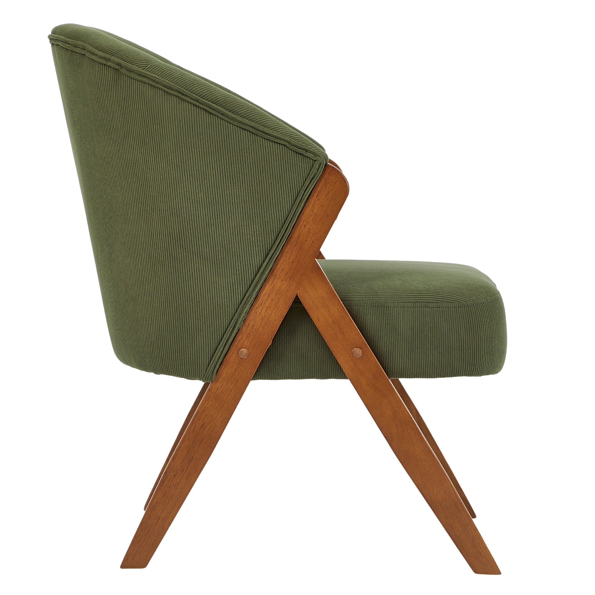 Remy Accent Chair Green (Set of 2)