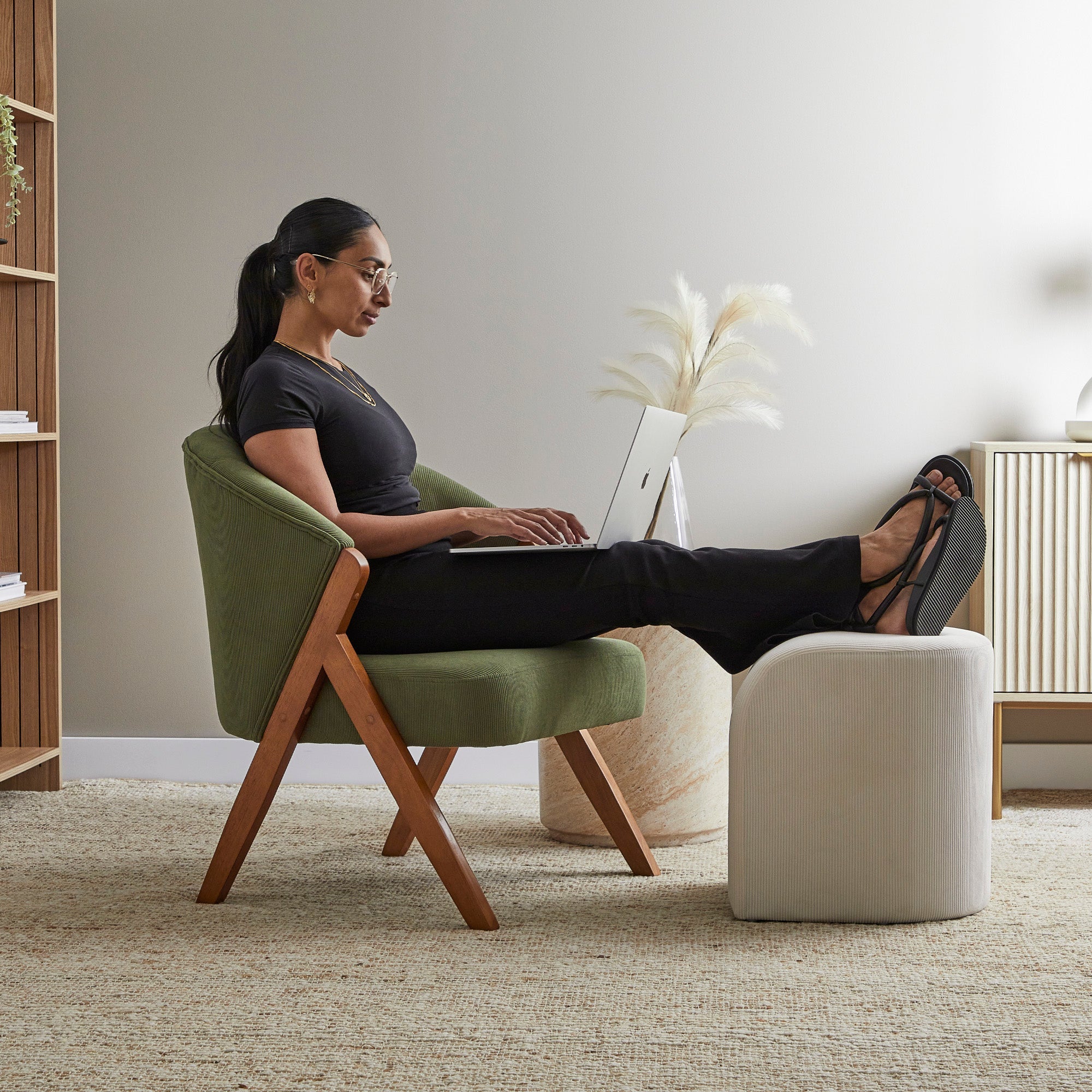 Remy Accent Chair Green