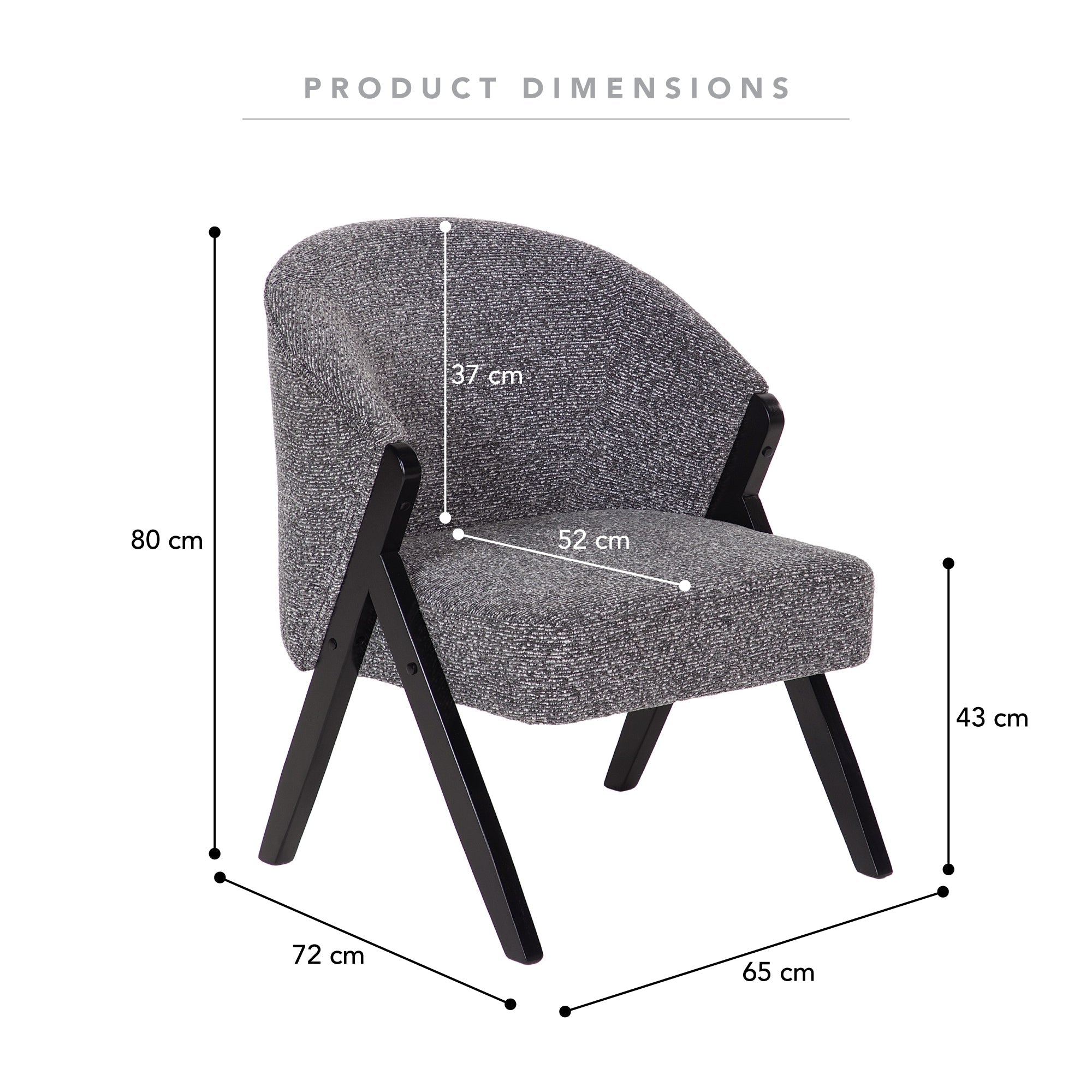 Remy Accent Chair Grey