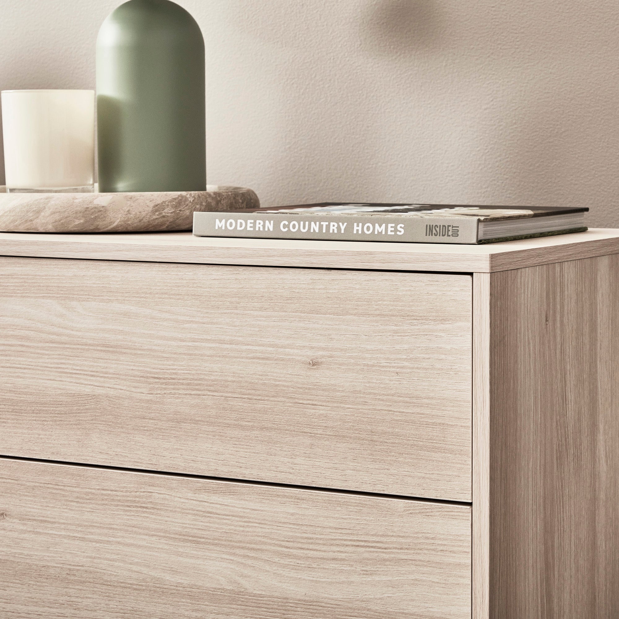 Norquay Chest of 3 Drawers Light Oak