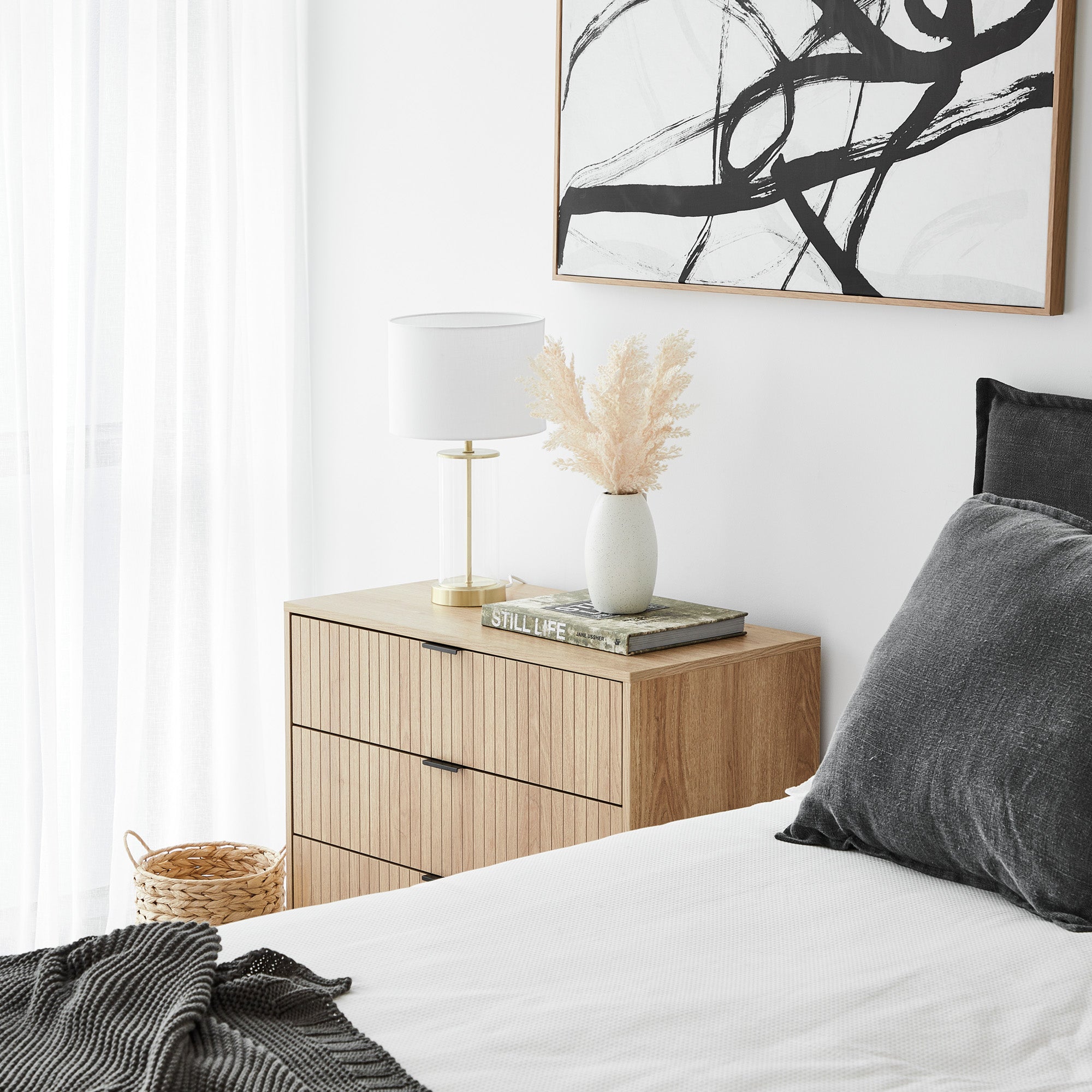 Apia Chest of 3 Drawers Natural