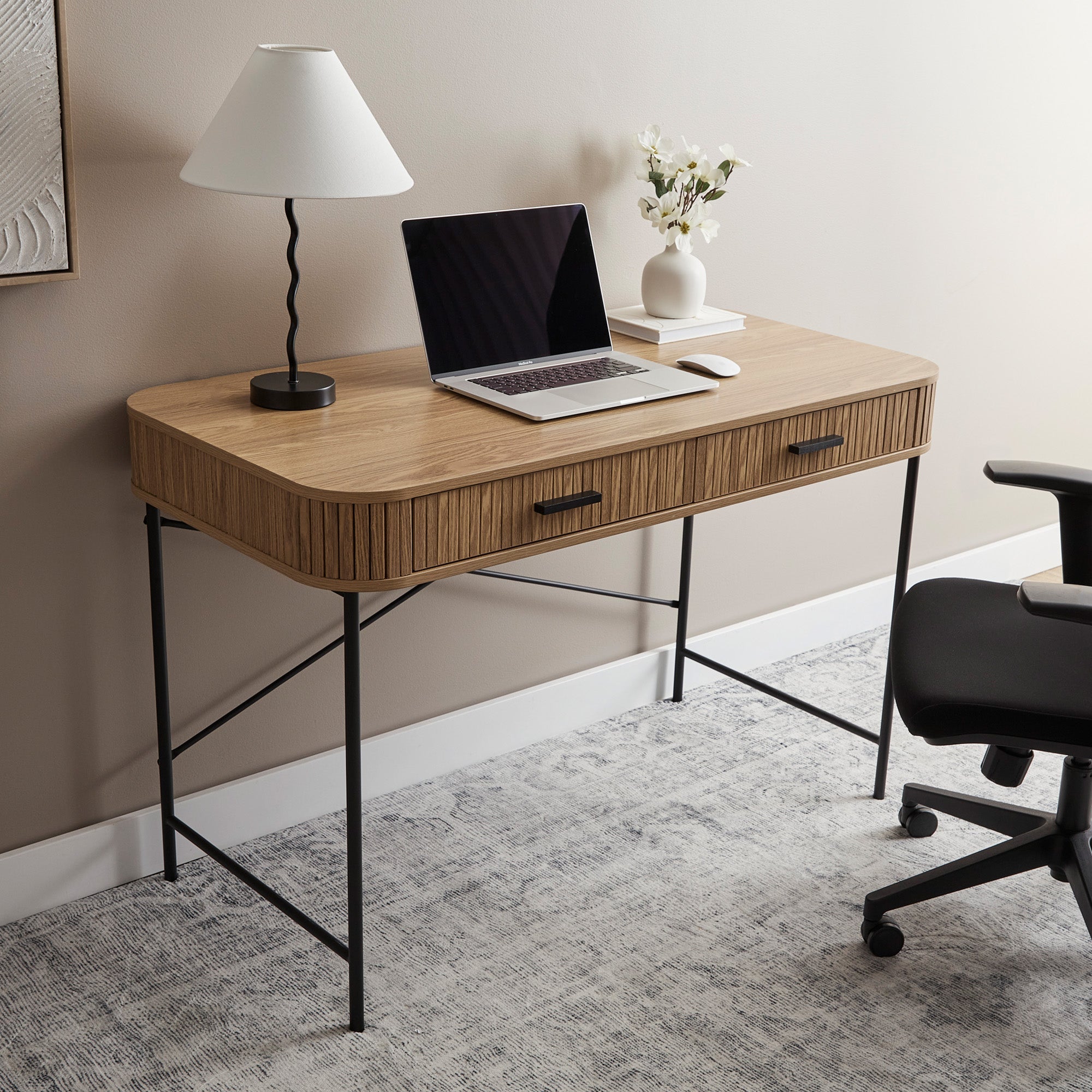 Haven 120cm Desk Oak