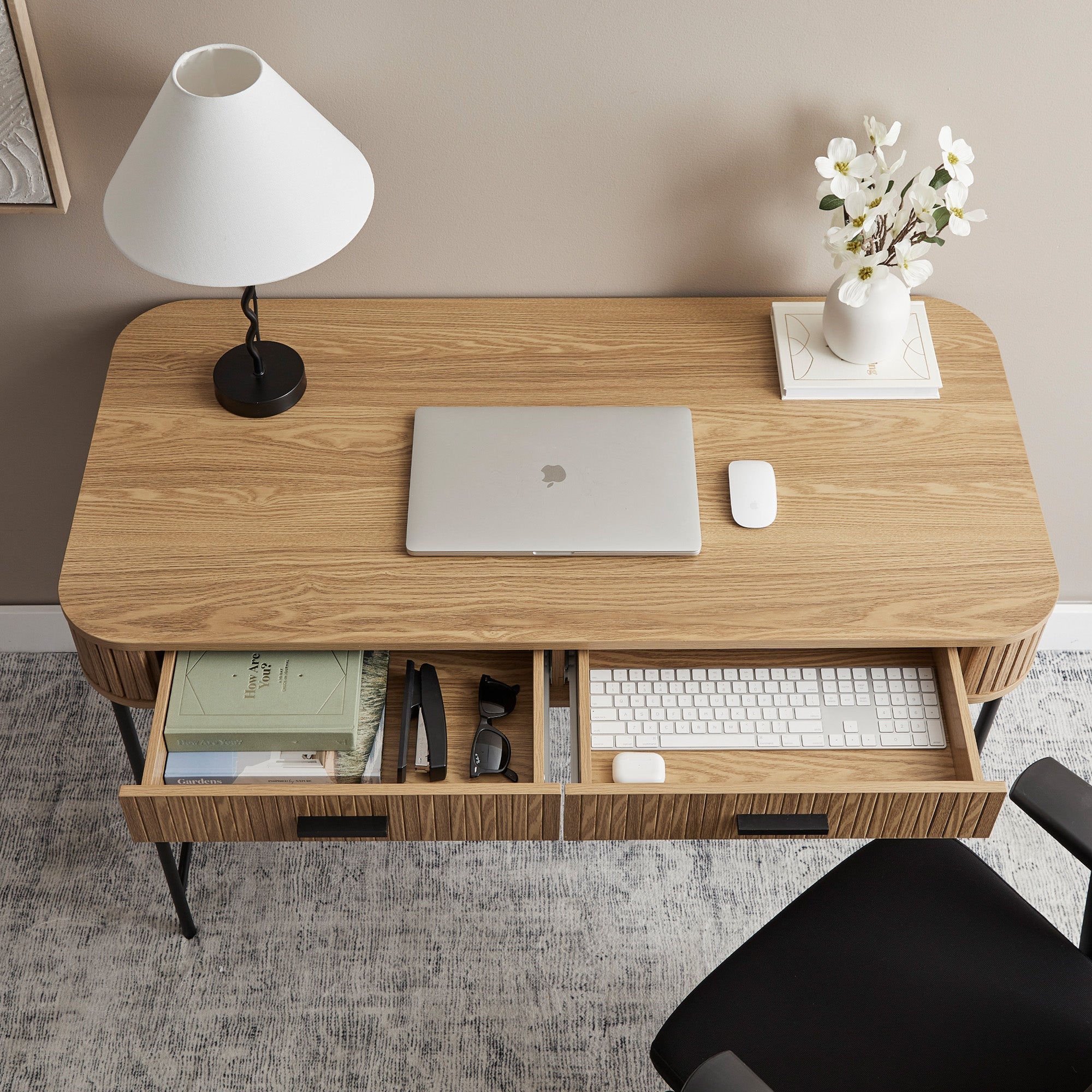Haven 120cm Desk Oak