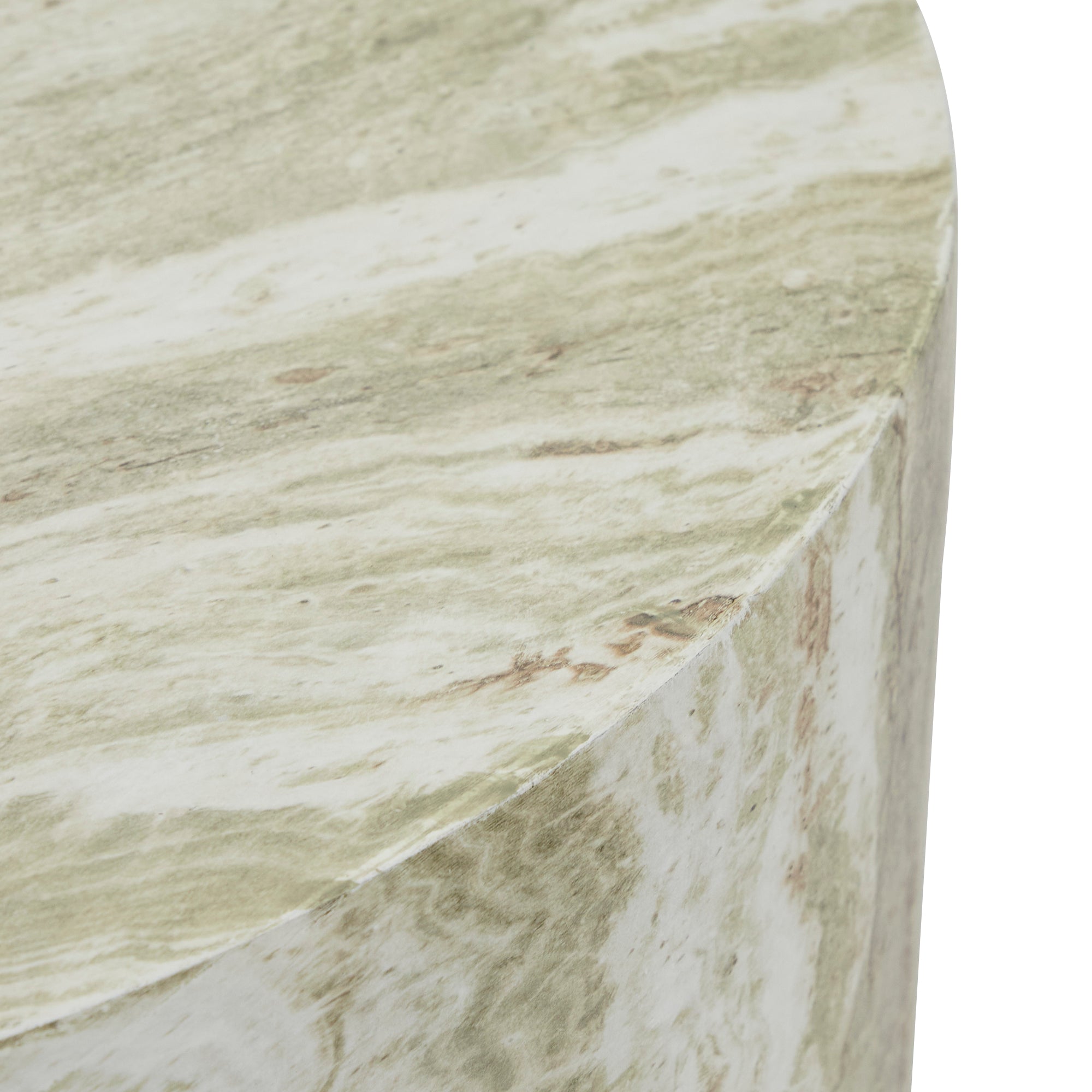 Elena Green Marble Look Coffee Table