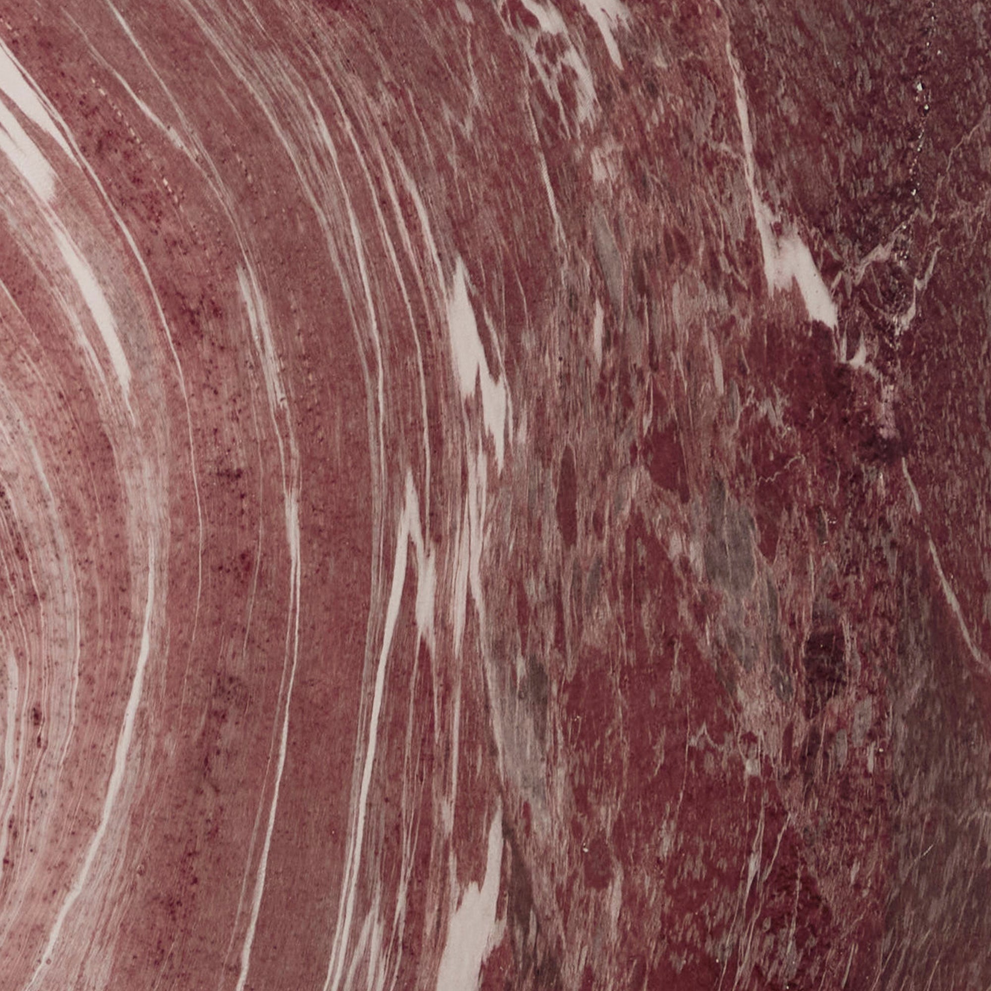 Elena Red Marble Look Coffee Table
