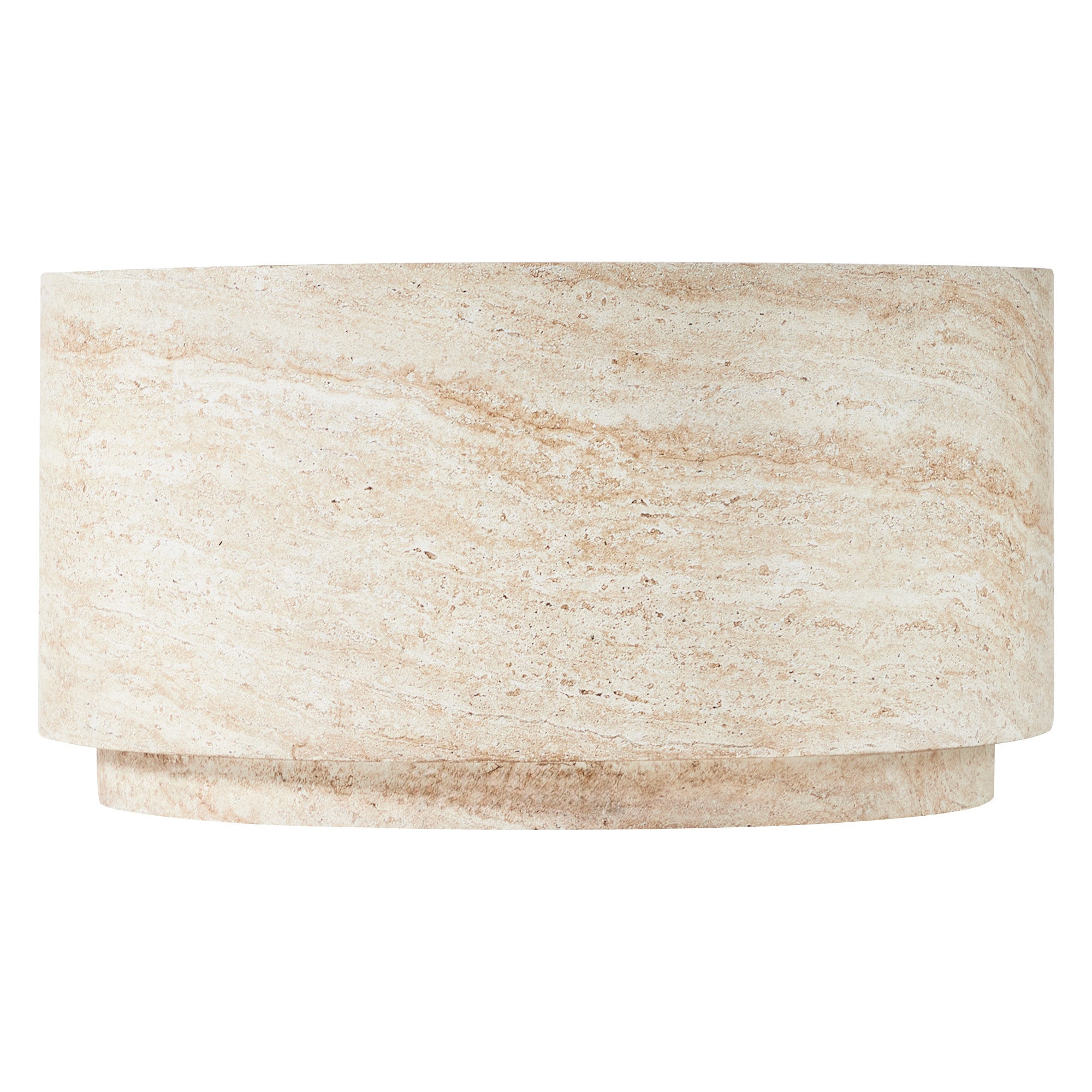 Elena Travertine Look Coffee Table