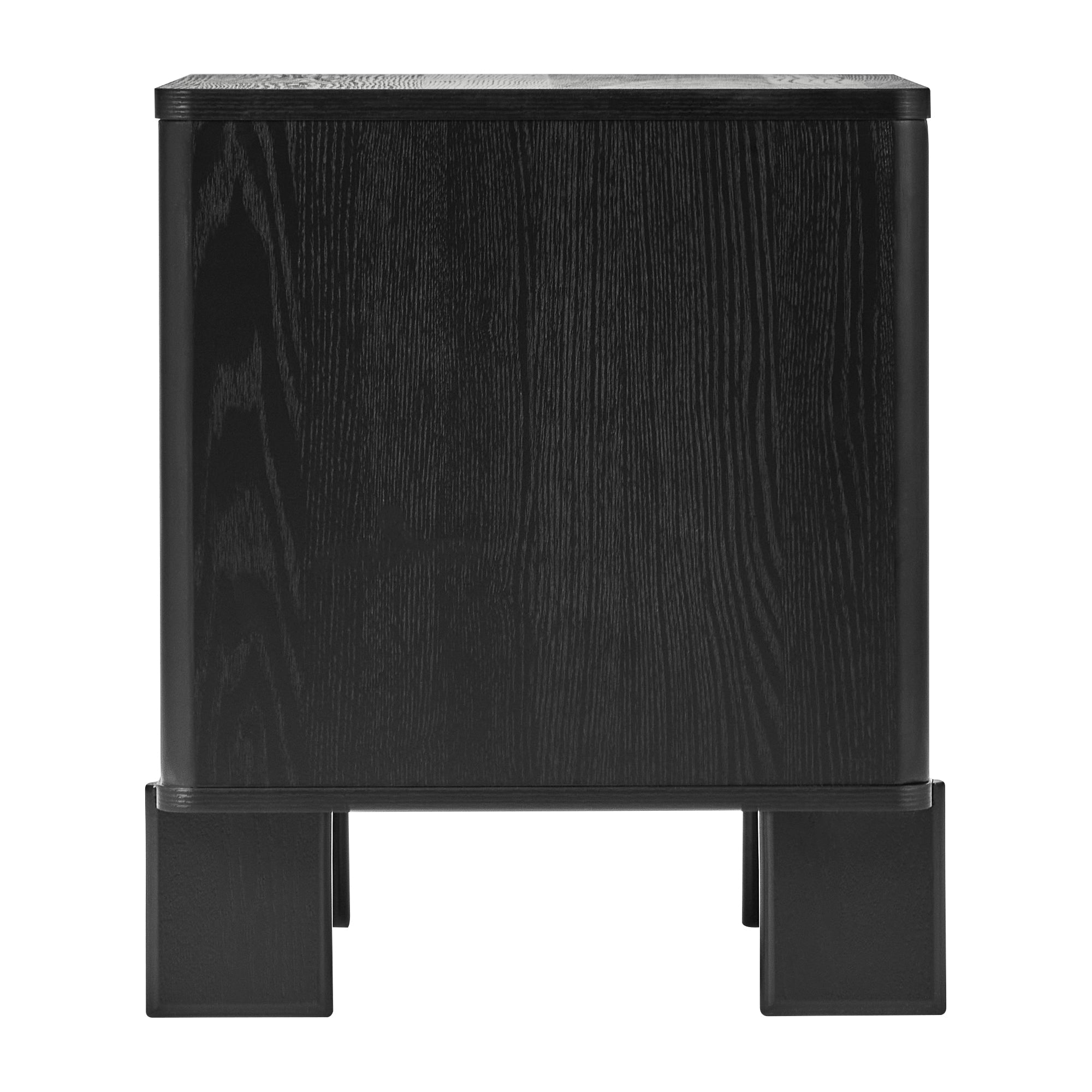 Taupo Bedside Table Black