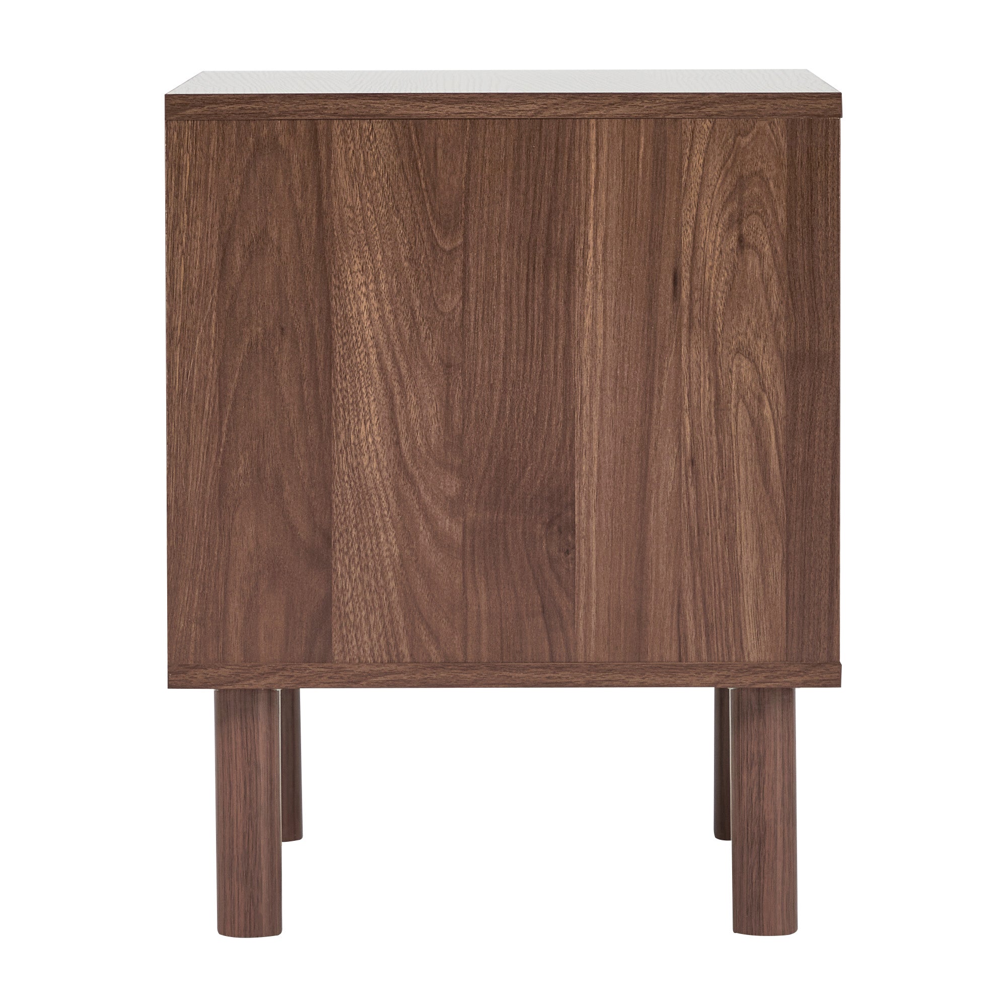 Norquay Bedside Table Walnut (Set of 2)