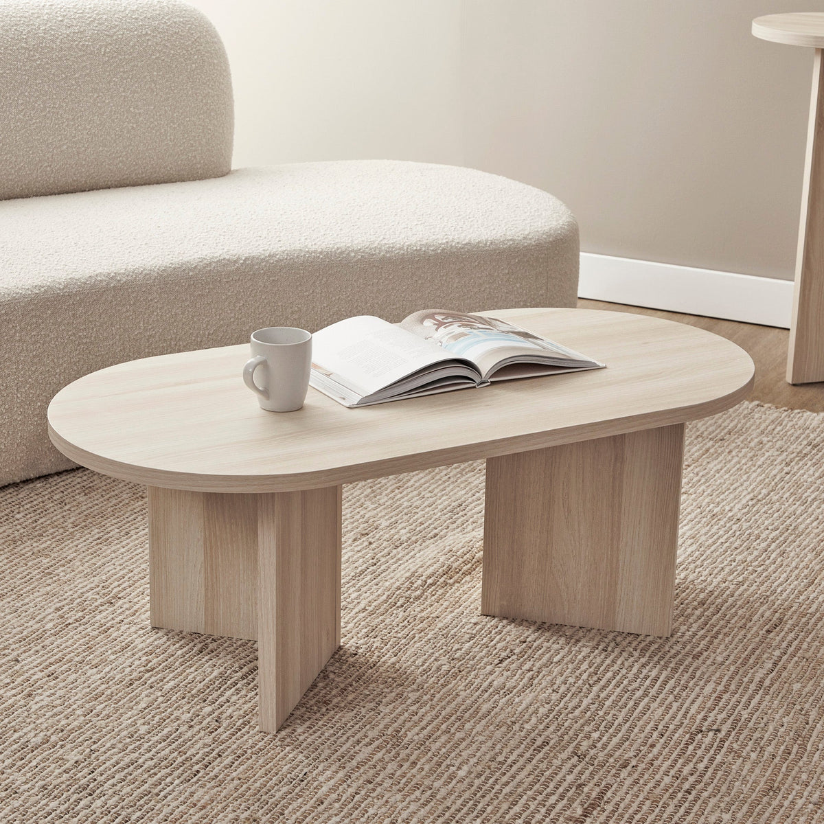 Norquay Coffee Table Light Oak