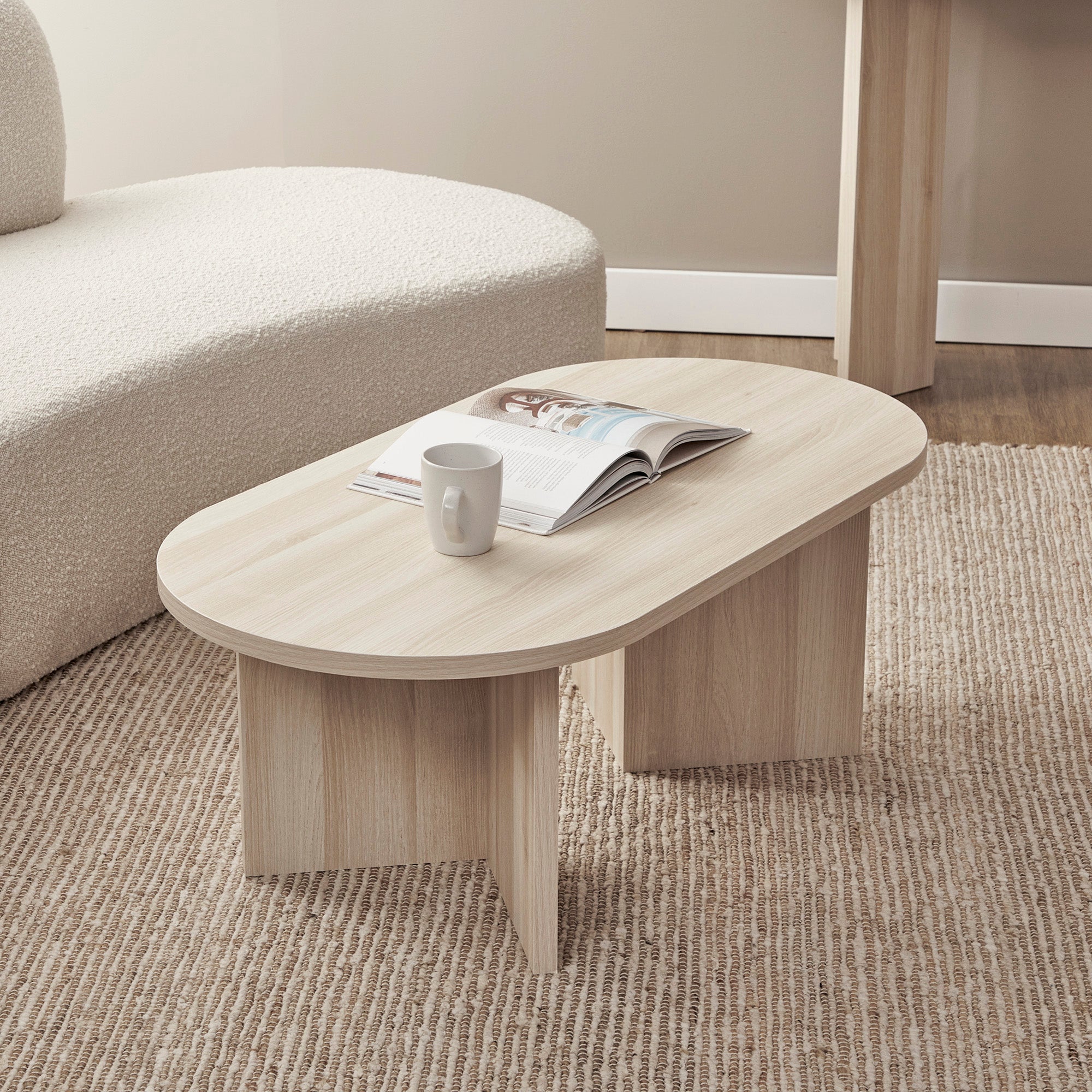 Norquay Coffee Table Light Oak
