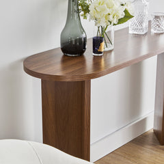 Norquay Console Table Walnut (140cm)