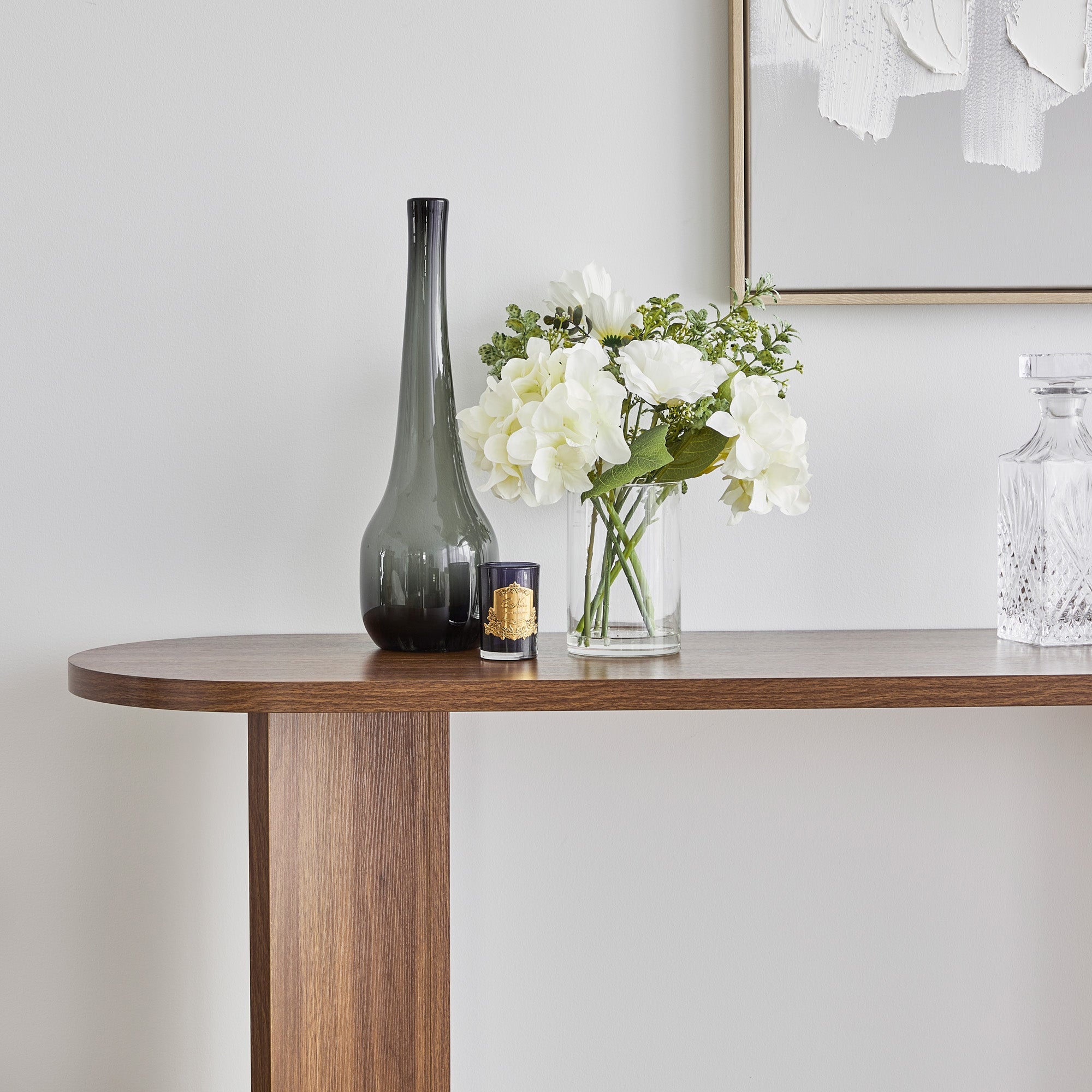 Norquay Console Table Walnut (140cm)