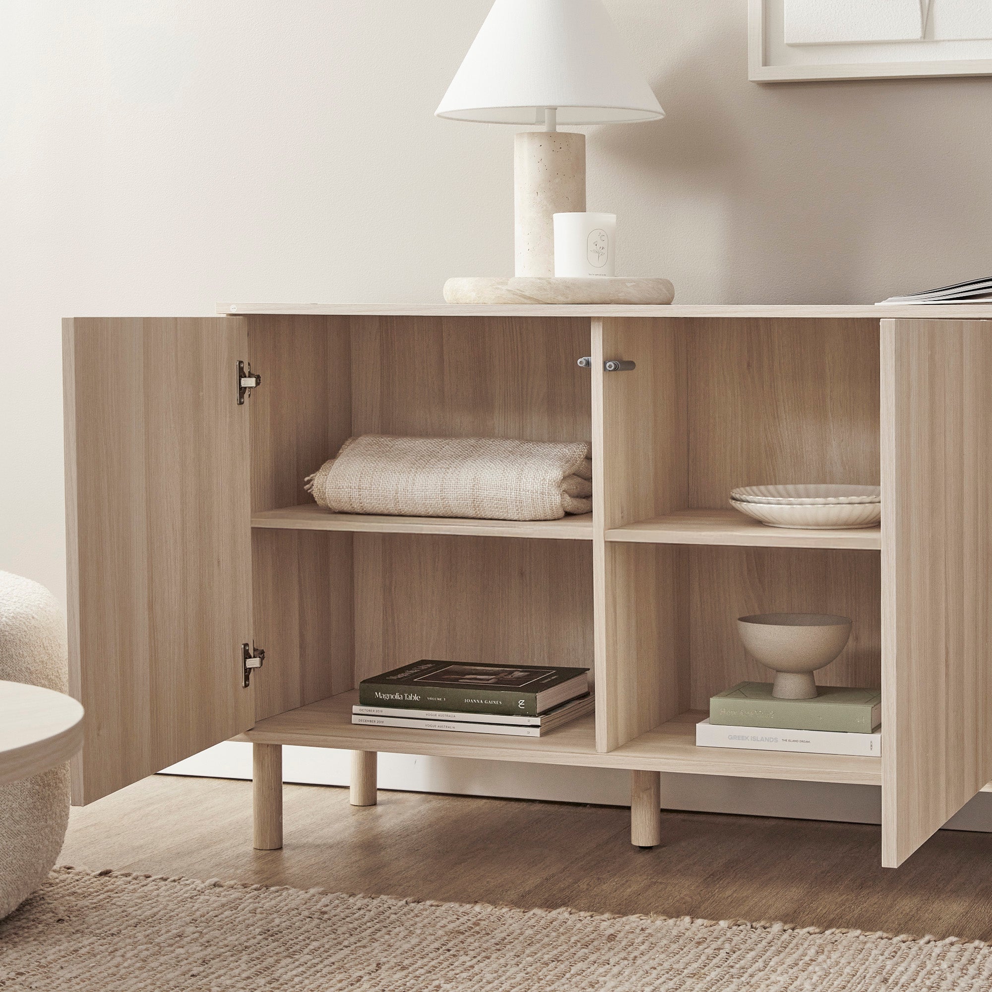 Norquay Sideboard Light Oak (160cm)