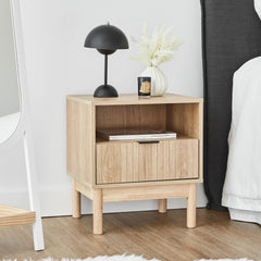 Apia Bedside Table Natural