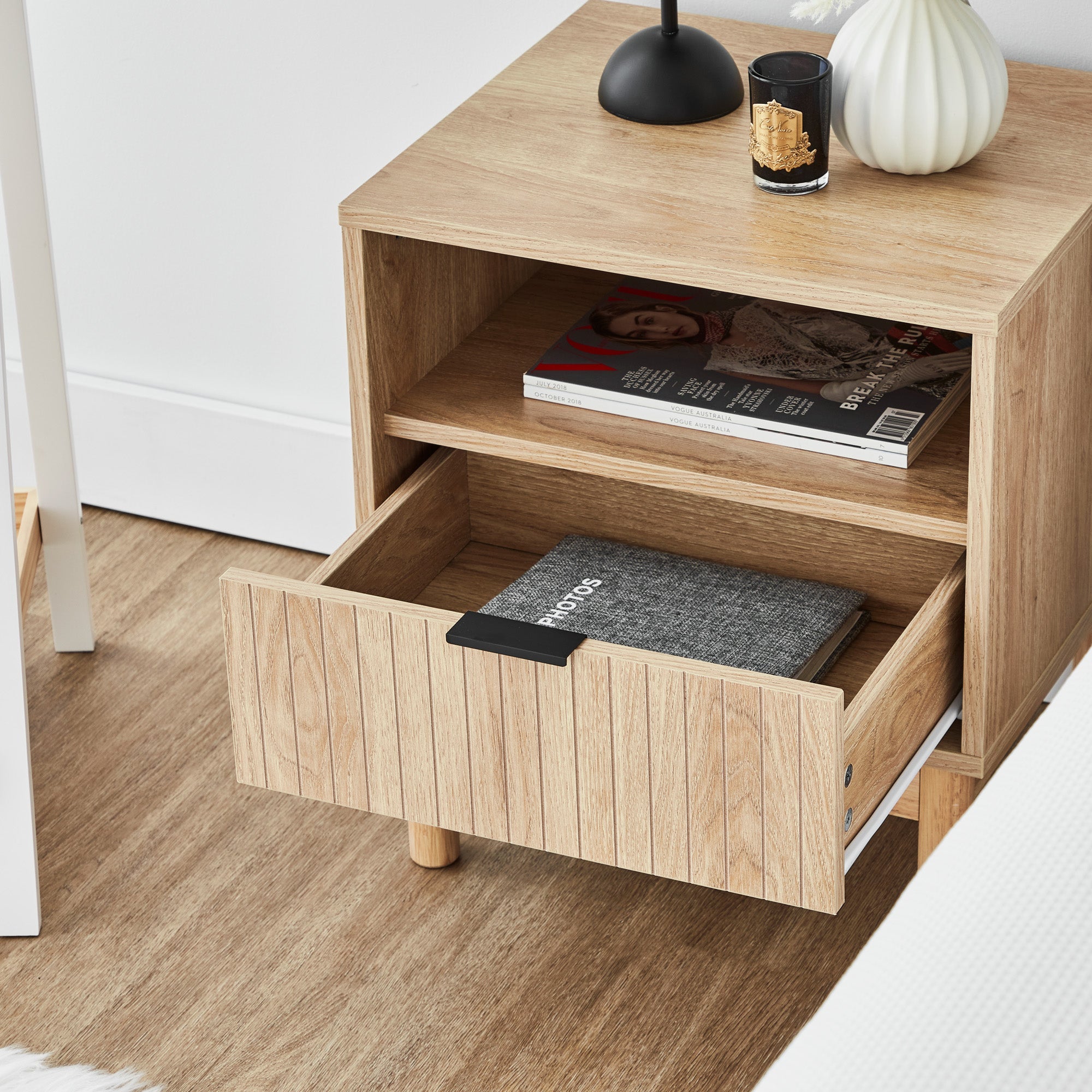 Apia Bedside Table Natural (Set of 2)